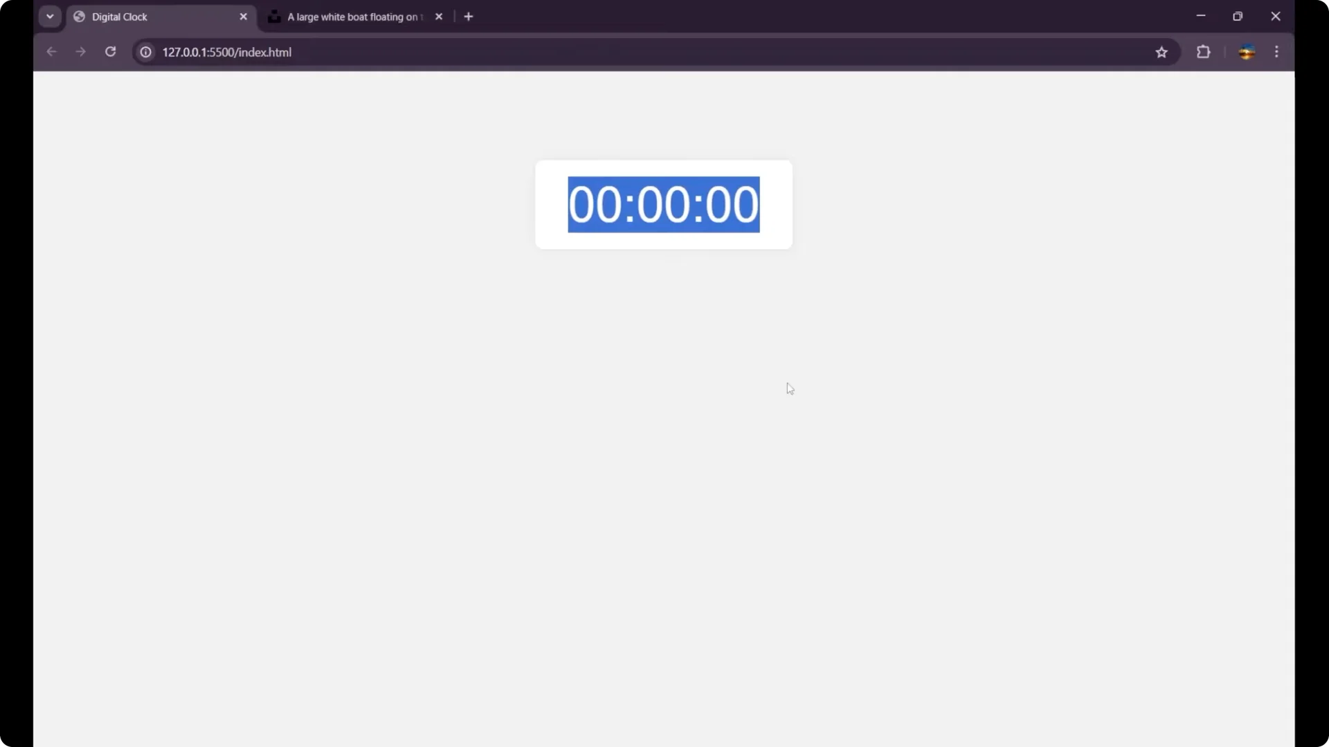 Build a Real-Time Digital Clock Using JavaScript Easily screenshot 2