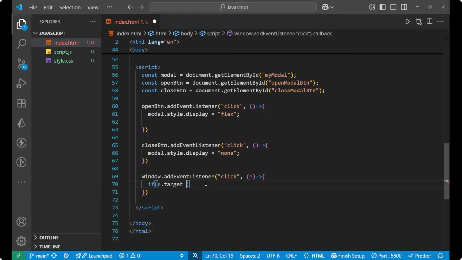 Create a Custom JavaScript Modal Popup: A Simple Guide  10