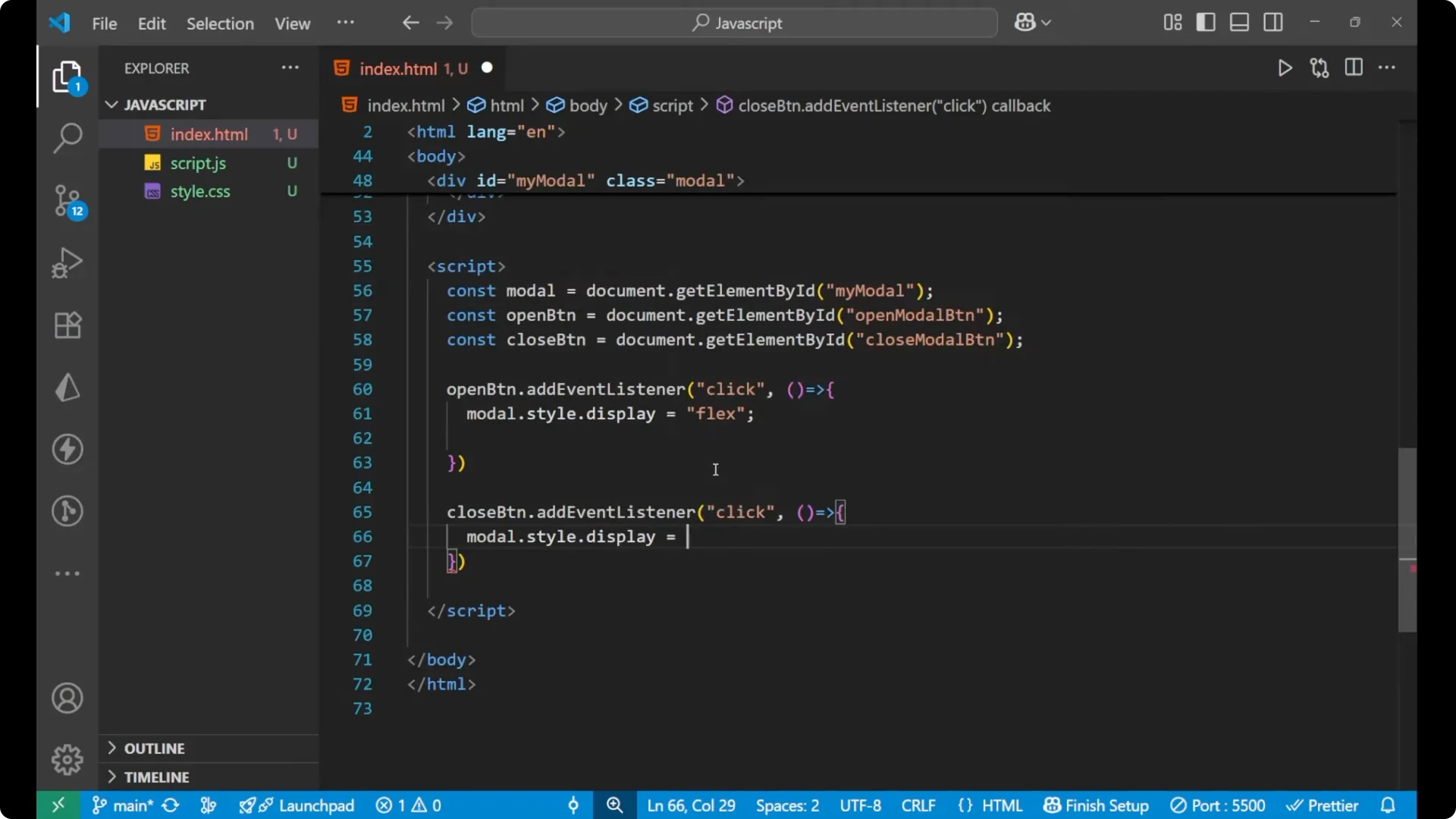 Create a Custom JavaScript Modal Popup: A Simple Guide  8