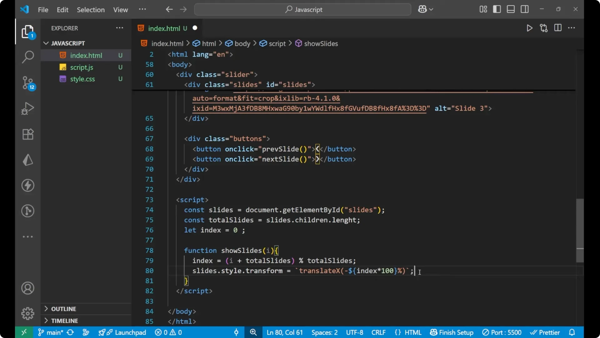 Create a Custom Responsive Image Slider in JavaScript Easily screenshot 12