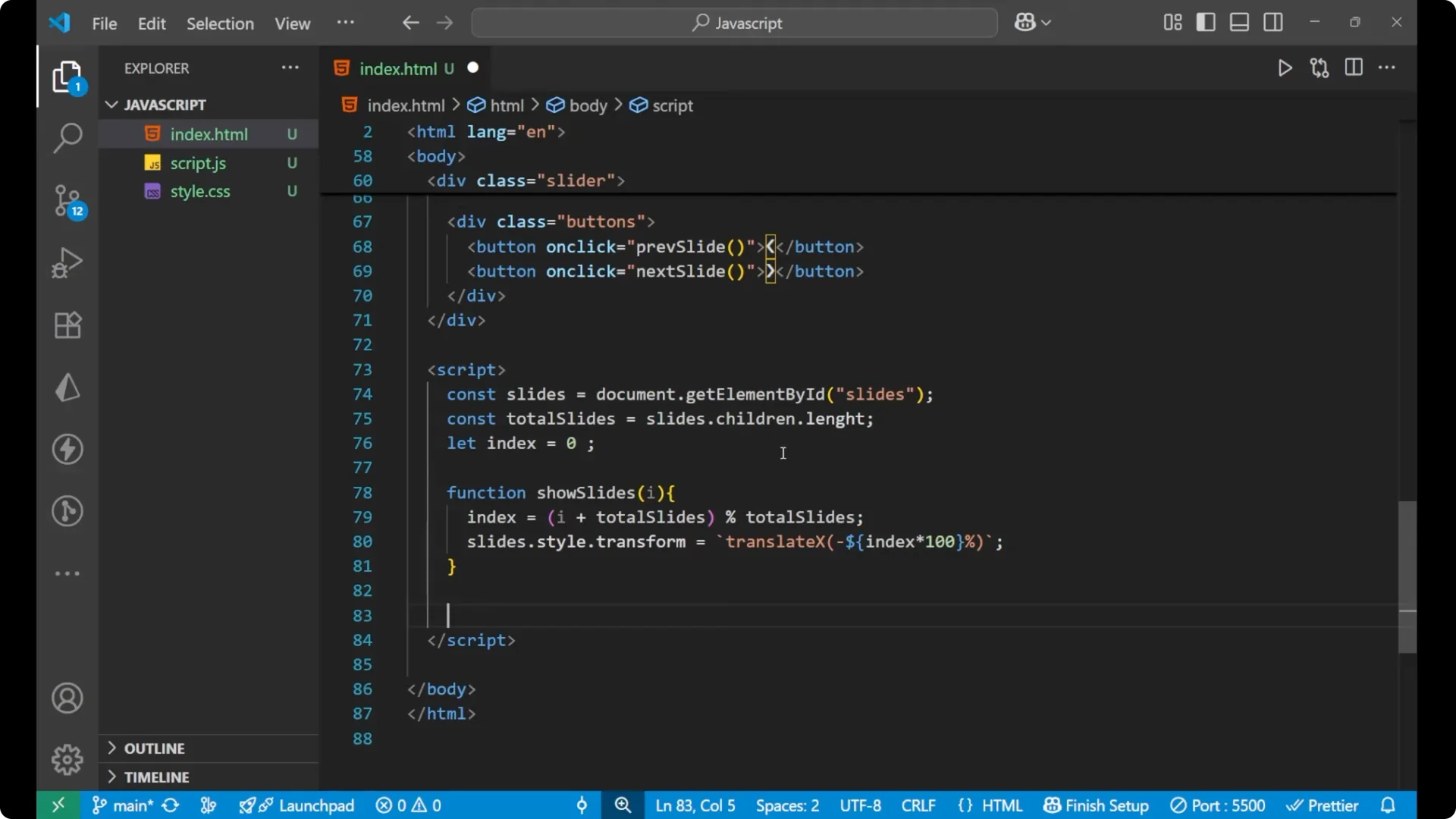 Create a Custom Responsive Image Slider in JavaScript Easily screenshot 13