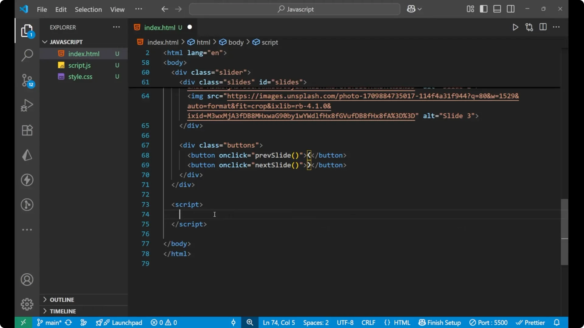 Create a Custom Responsive Image Slider in JavaScript Easily screenshot 6