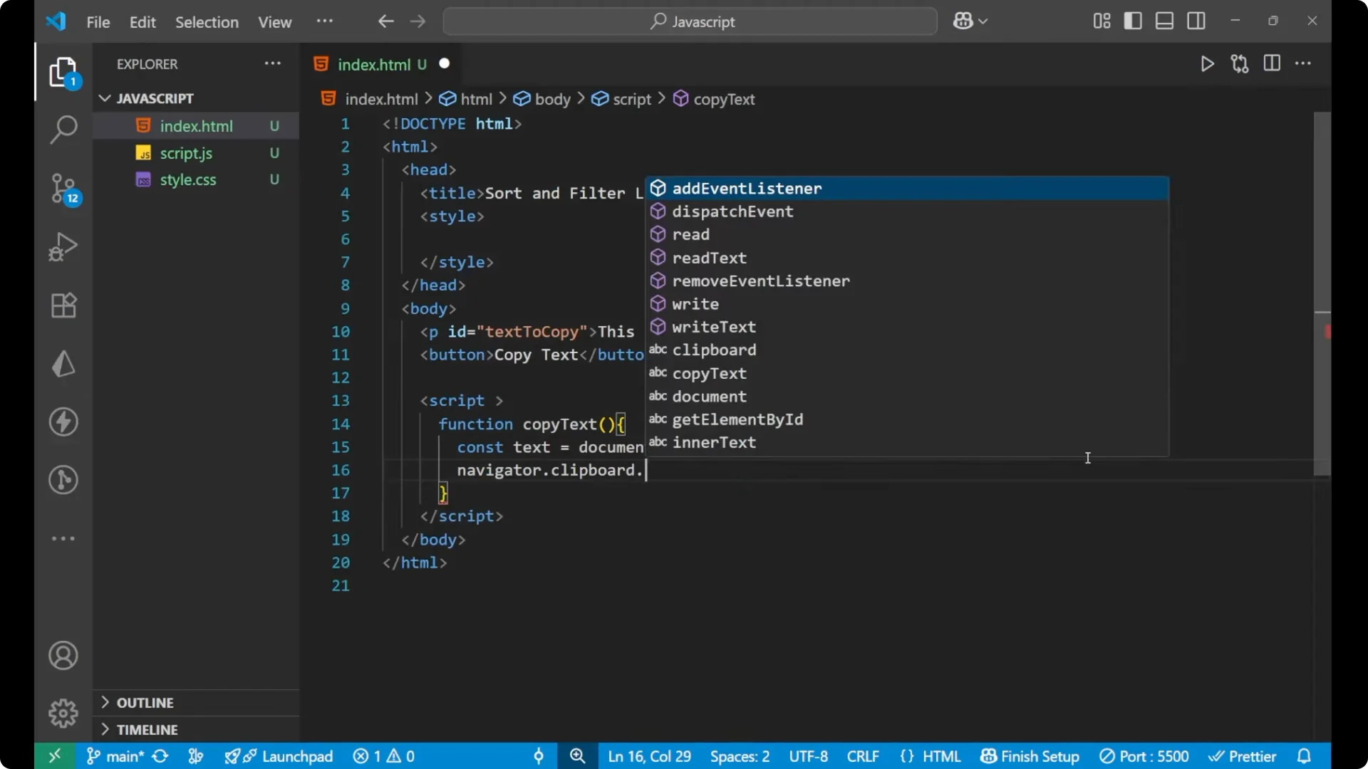 Create a One-Line JavaScript Copy-to-Clipboard Button Easily  5