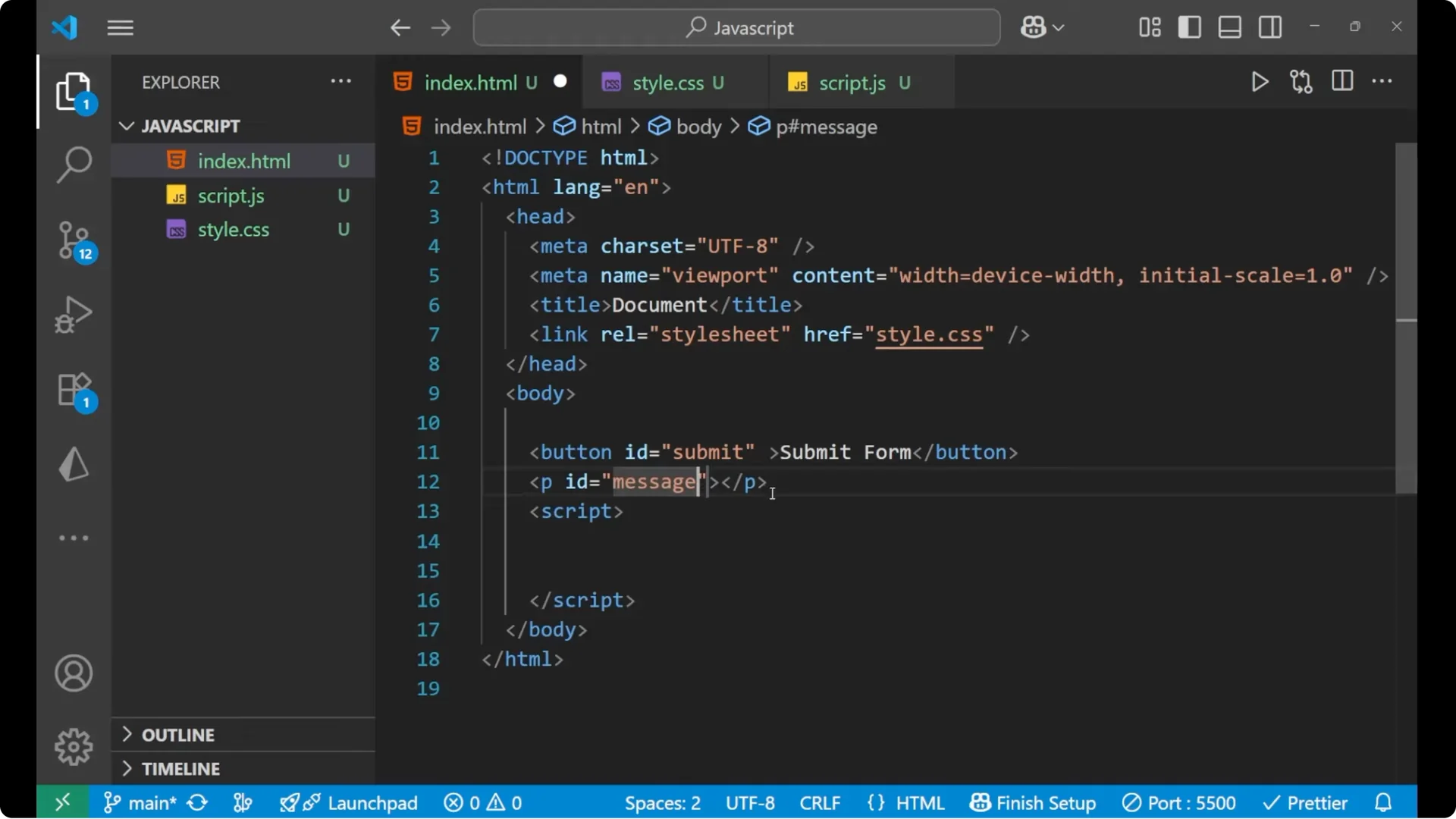 Disable a Button After Click in JavaScript with One Simple Line  3