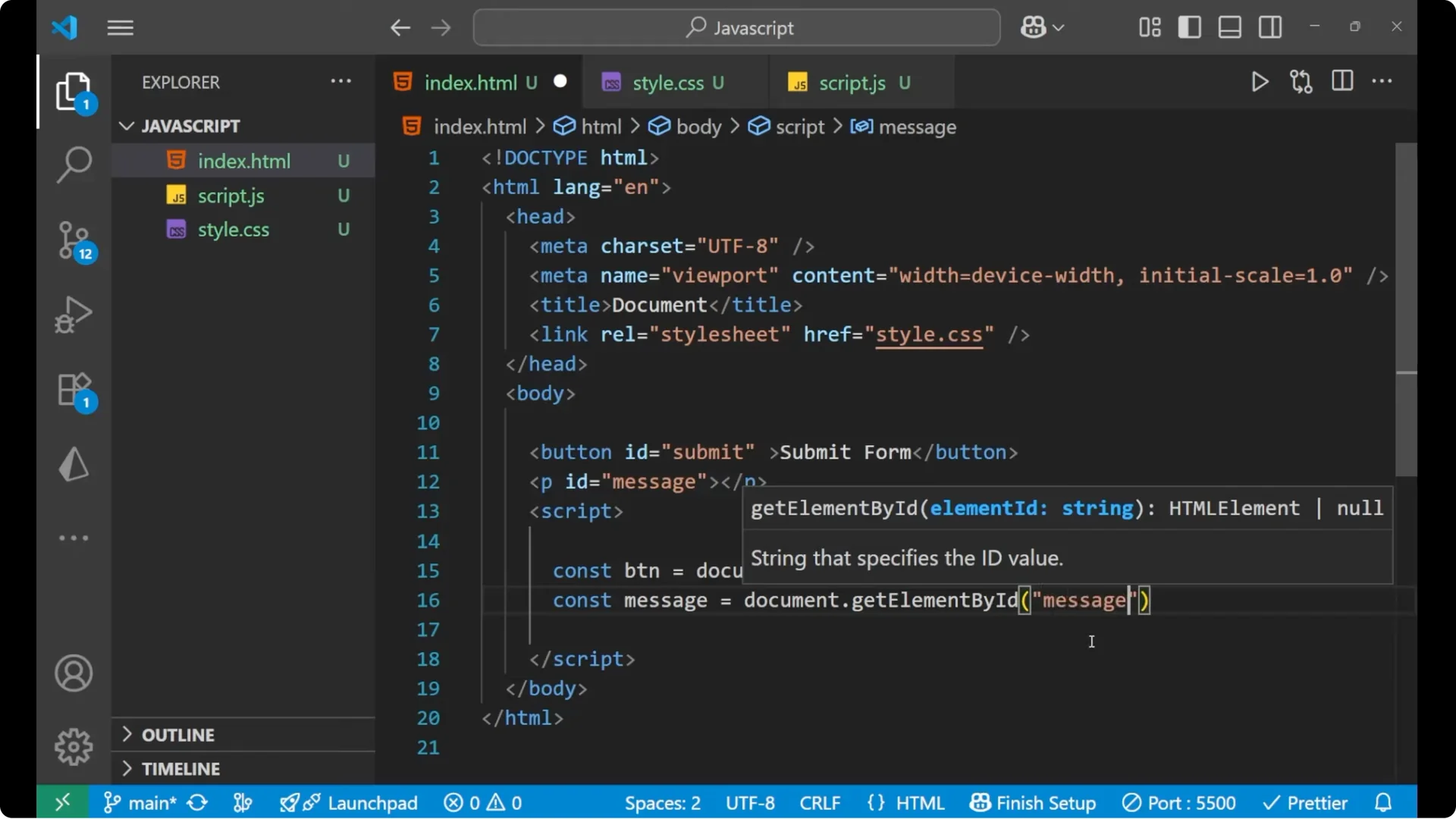 Disable a Button After Click in JavaScript with One Simple Line  4