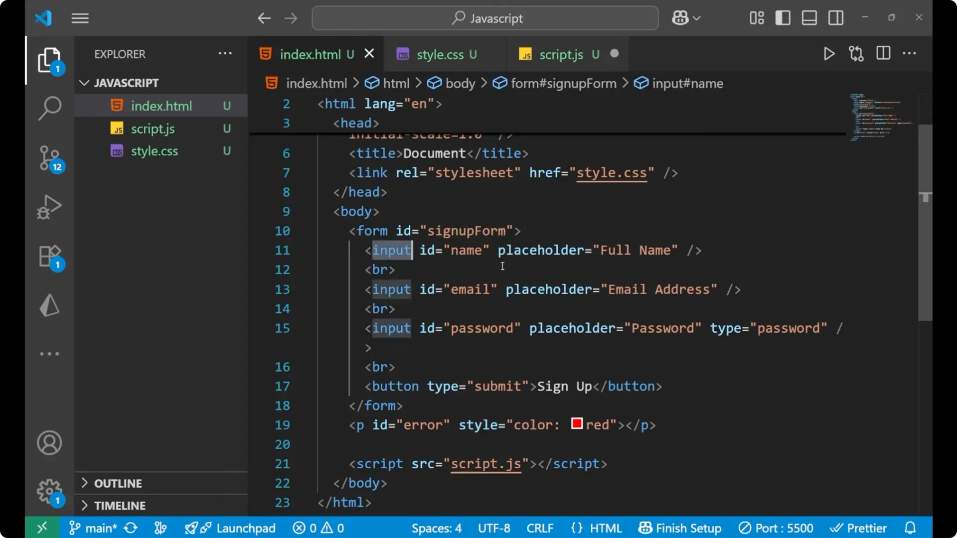 Effective JavaScript Techniques for Client-Side Form Validation  1