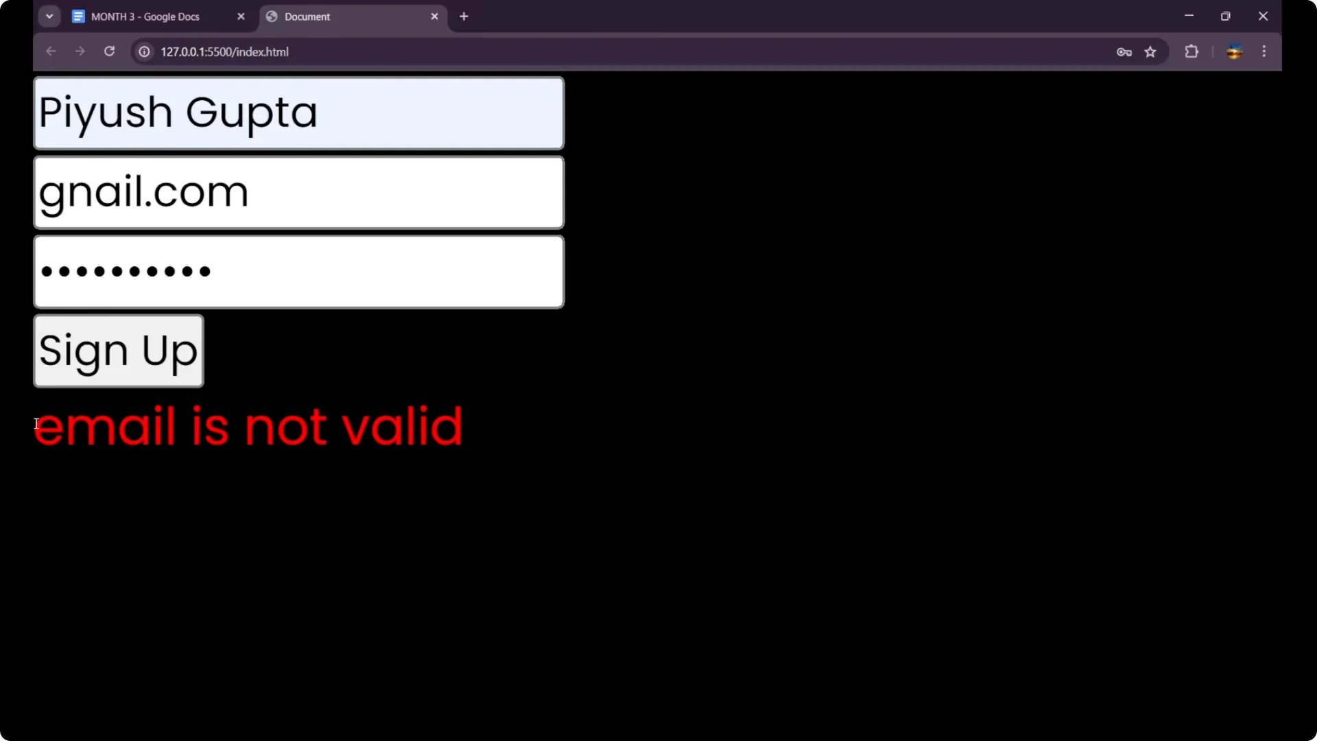 Effective JavaScript Techniques for Client-Side Form Validation  11