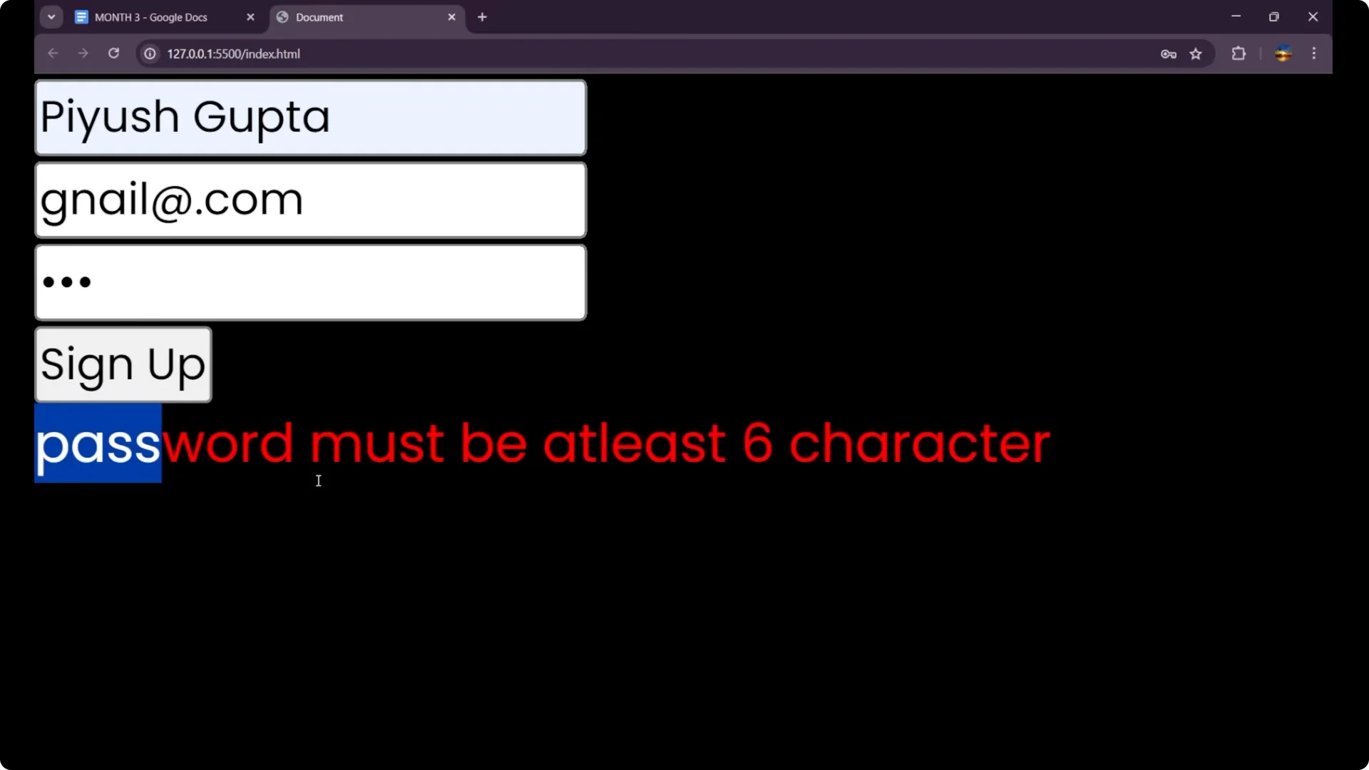 Effective JavaScript Techniques for Client-Side Form Validation  12
