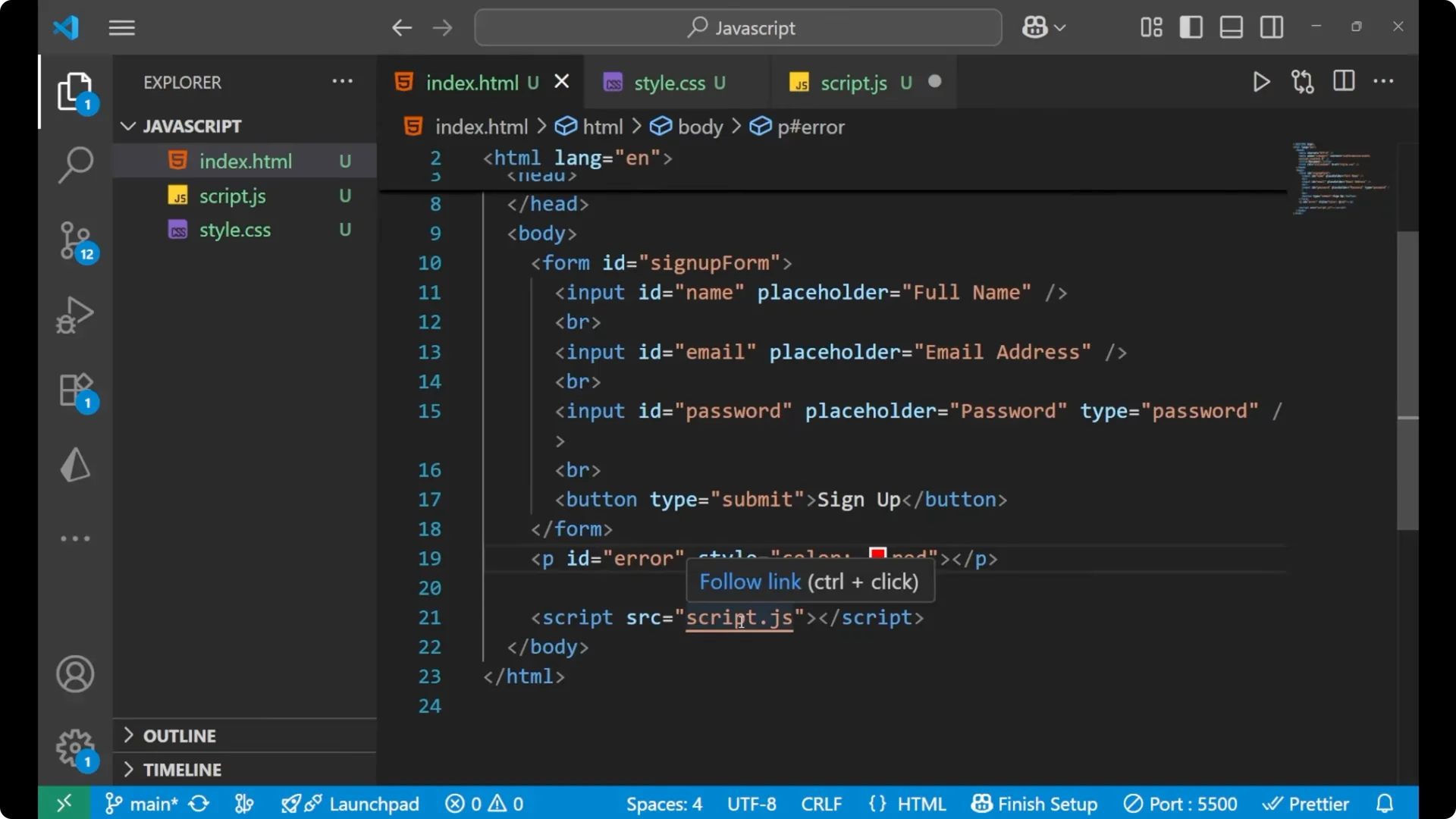 Effective JavaScript Techniques for Client-Side Form Validation  3
