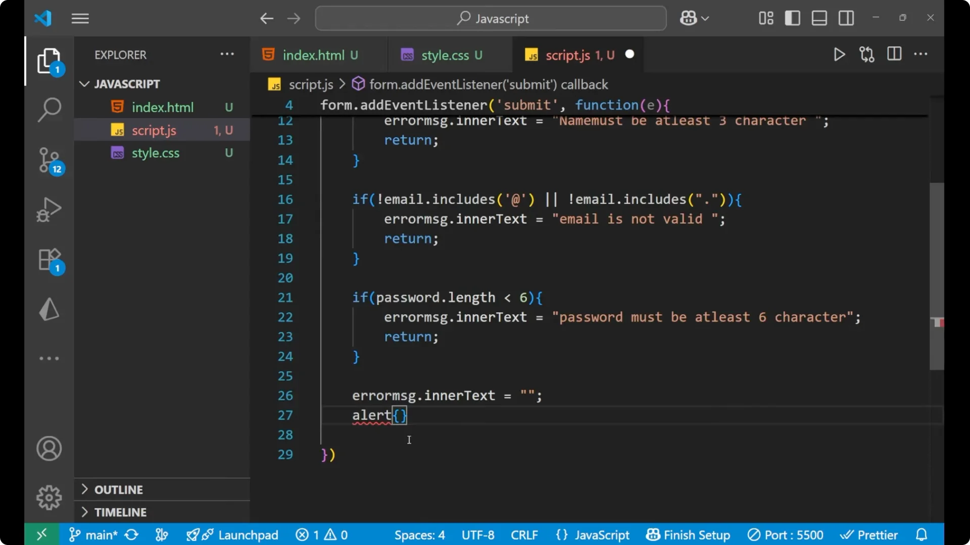 Effective JavaScript Techniques for Client-Side Form Validation  8