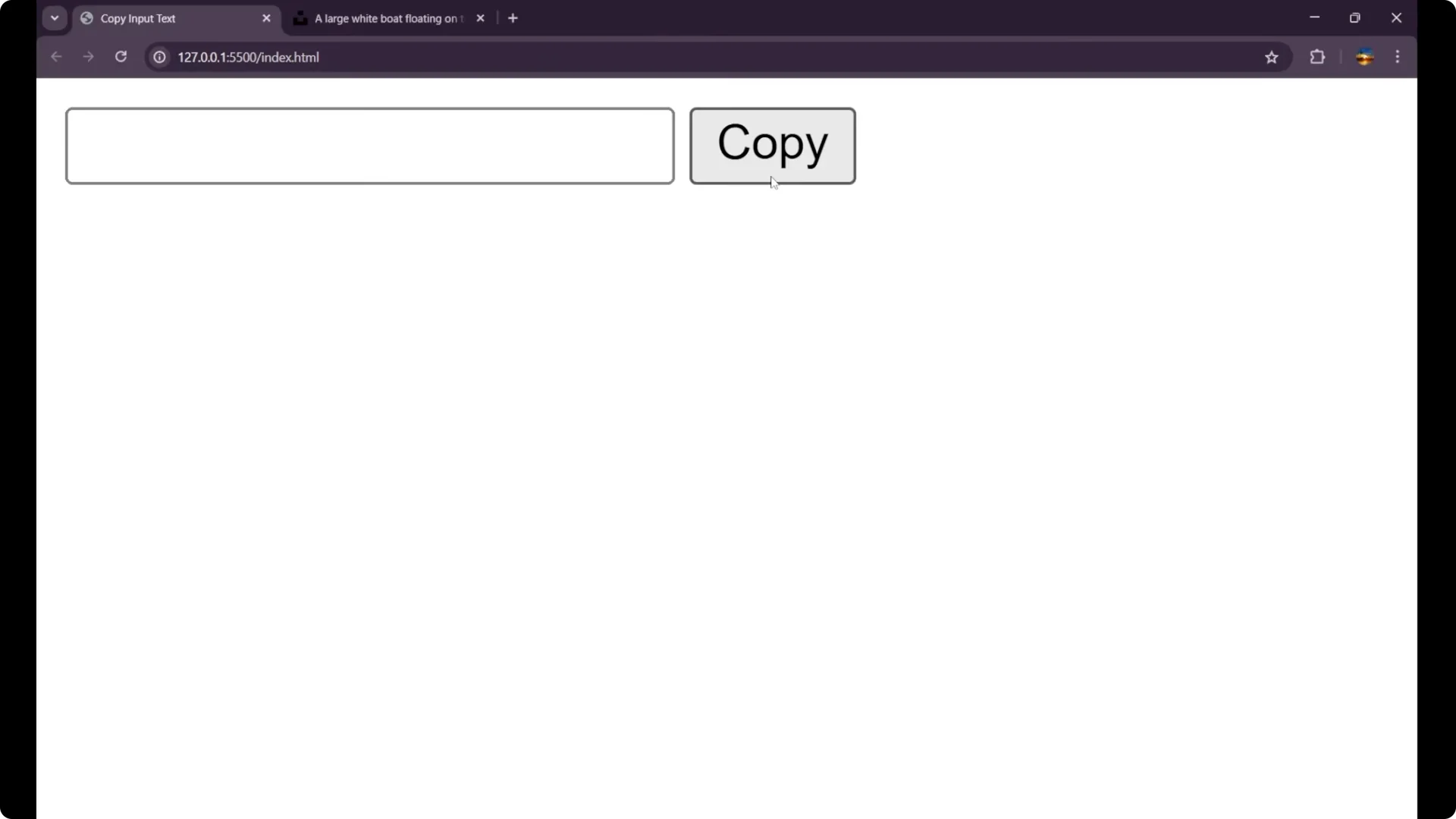 How to Add a Copy Button to Input Fields with JavaScript screenshot 2