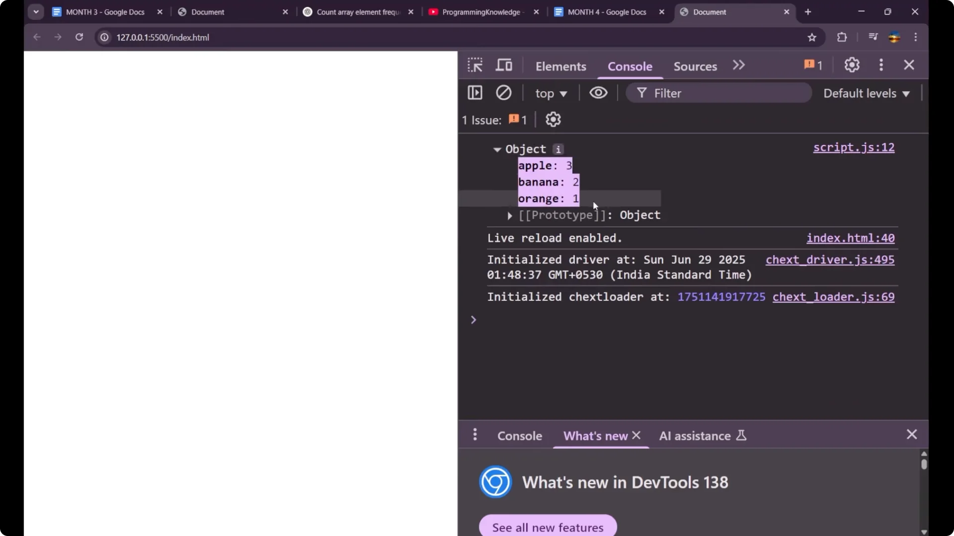 How to Count Element Frequencies in JavaScript Arrays Explained screenshot 9
