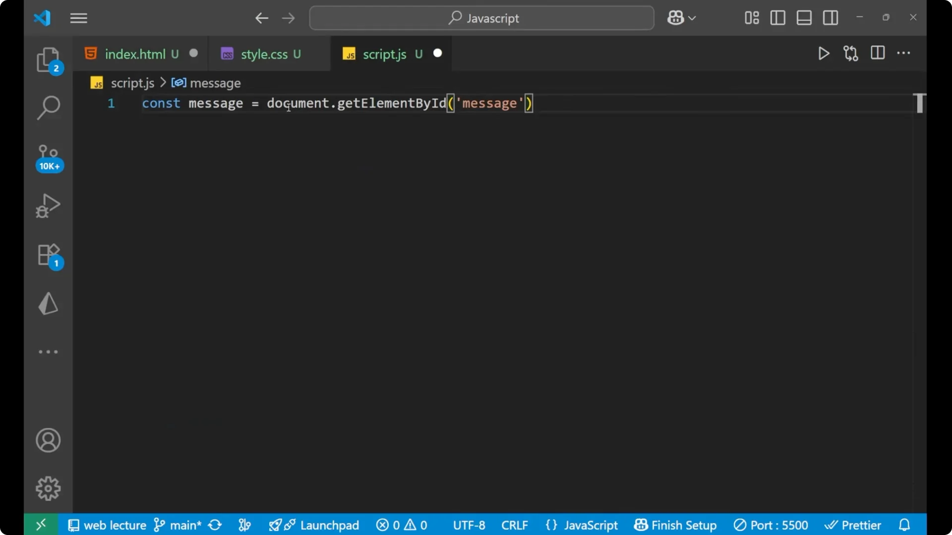 How to Dynamically Show or Hide HTML Elements with JavaScript screenshot 8