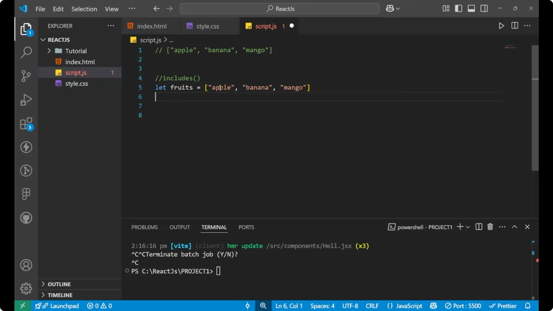 How to Easily Check Values in JavaScript Arrays Using includes()  2