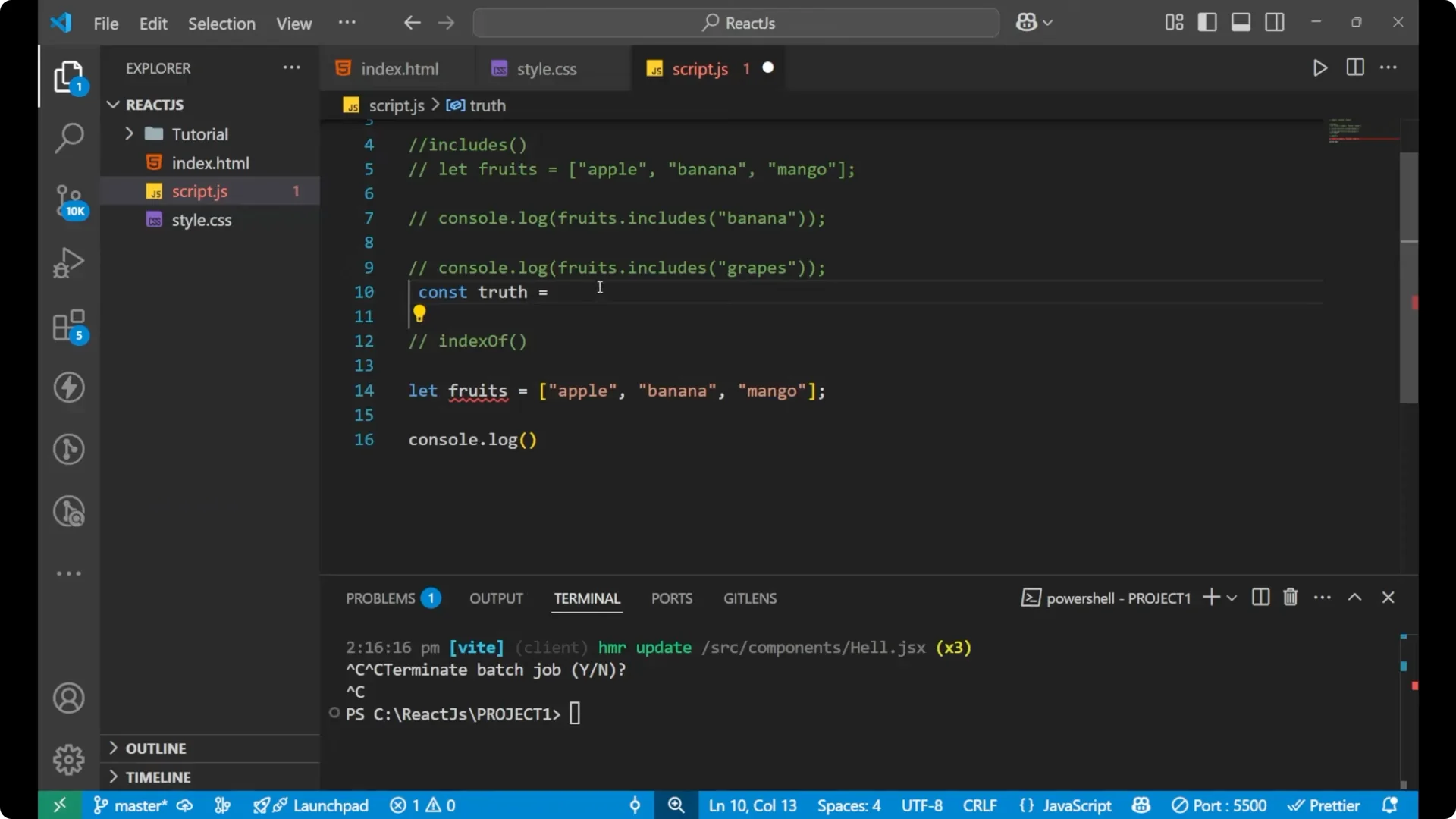 How to Easily Check Values in JavaScript Arrays Using includes()  7