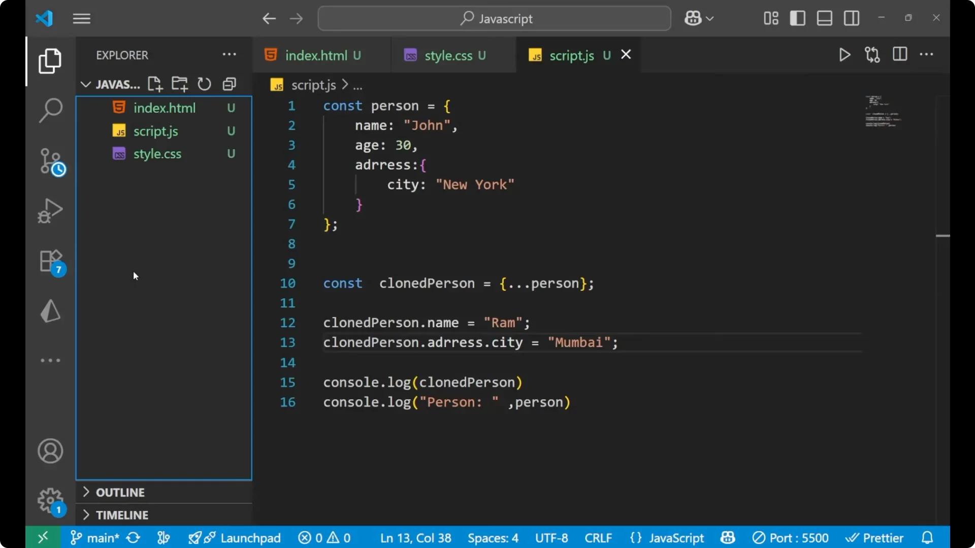 How to Easily Shallow Clone Multiple Objects in JavaScript 13