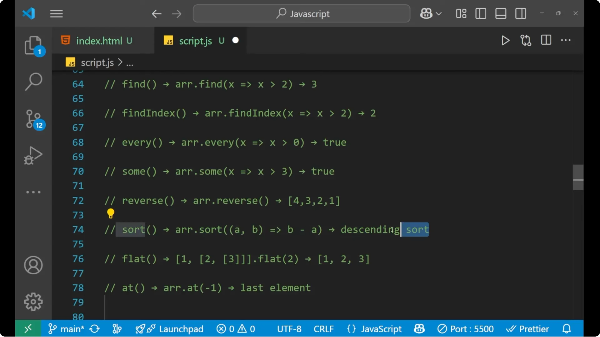 Important JavaScript Methods Every Beginner Needs to Know screenshot 32
