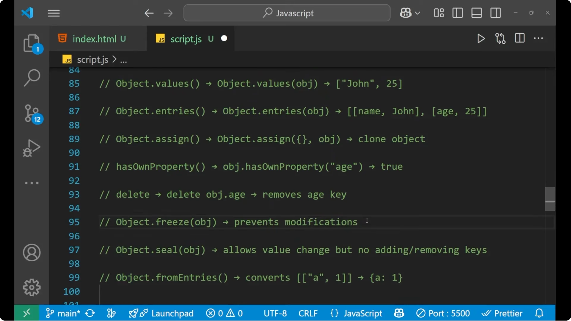 Important JavaScript Methods Every Beginner Needs to Know screenshot 41