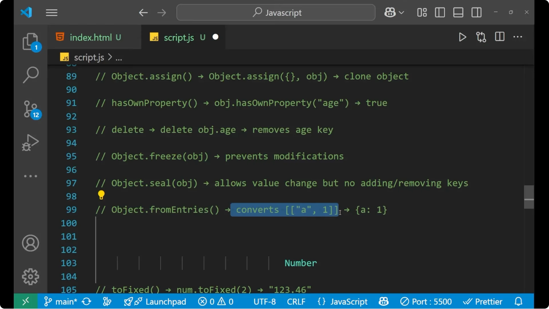 Important JavaScript Methods Every Beginner Needs to Know screenshot 43