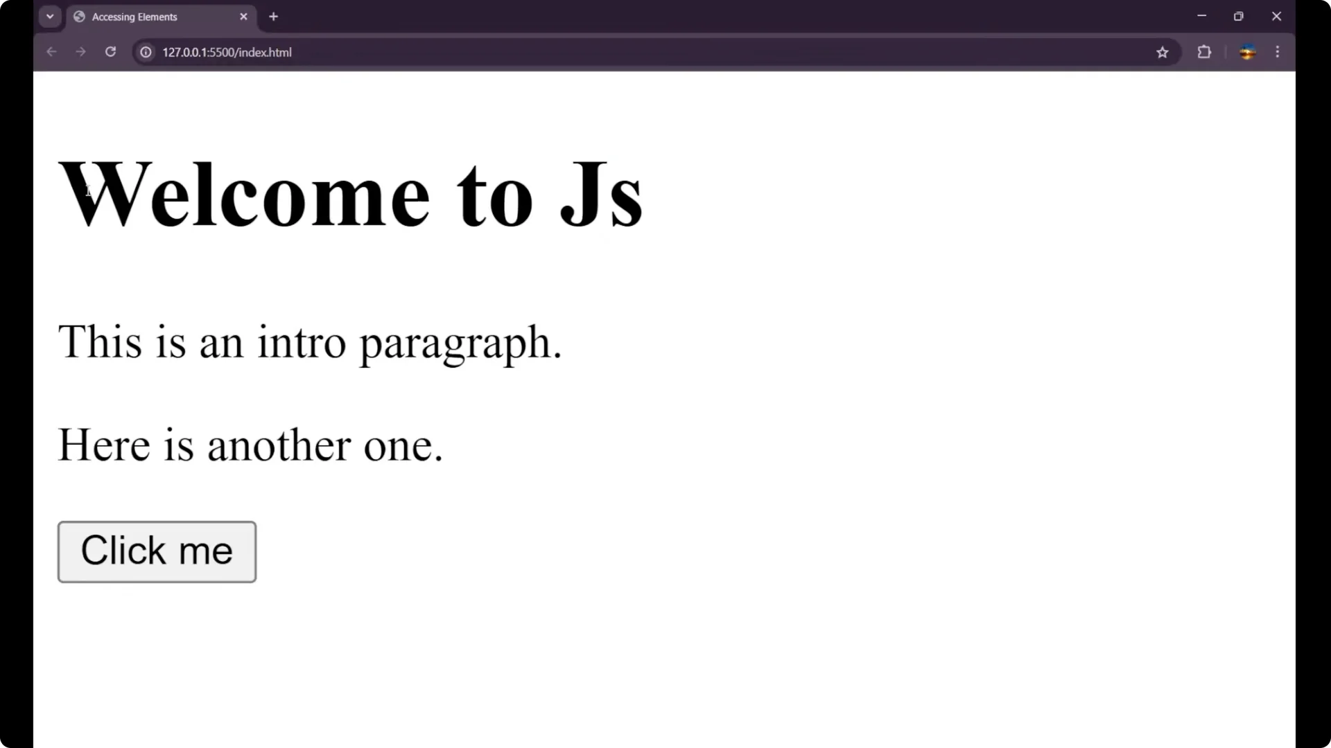 Master Accessing HTML Elements with JavaScript Methods  8