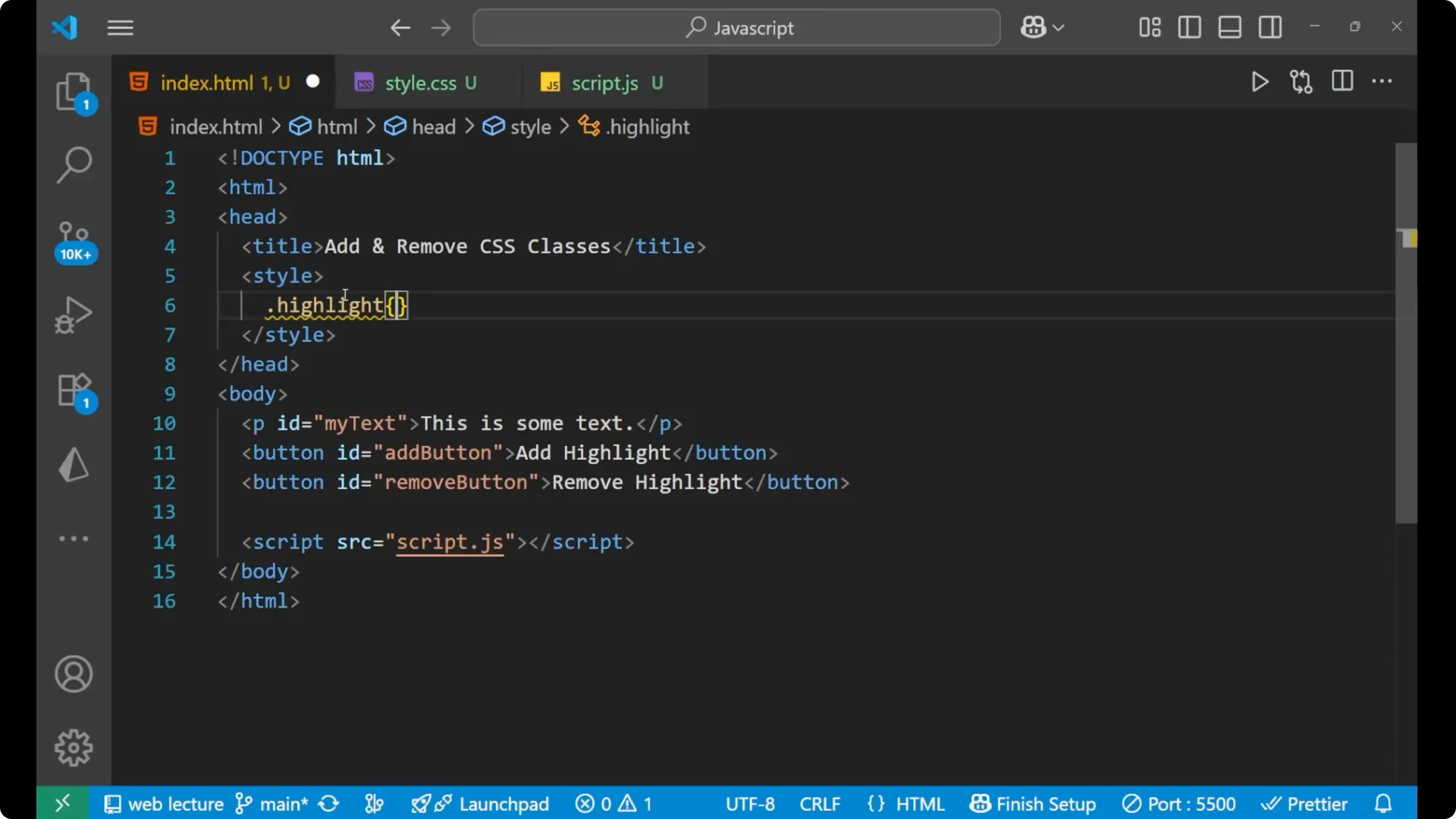 Master Dynamic CSS Class Manipulation in JavaScript Easily screenshot 2