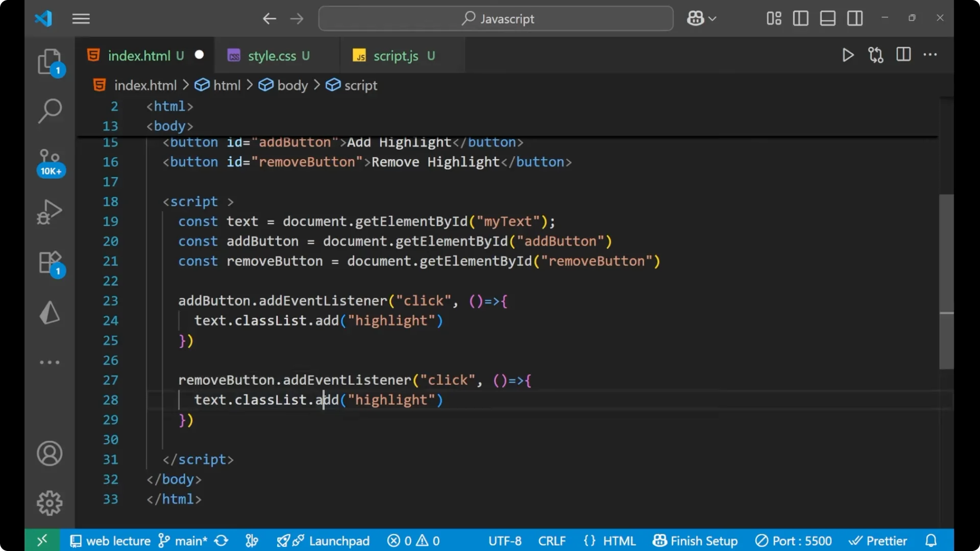 Master Dynamic CSS Class Manipulation in JavaScript Easily screenshot 9