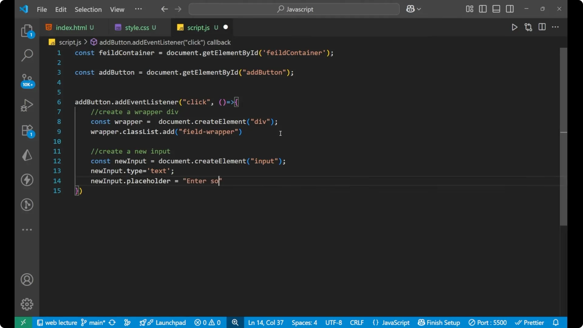 Master Dynamic Form Fields in JavaScript with Ease screenshot 8