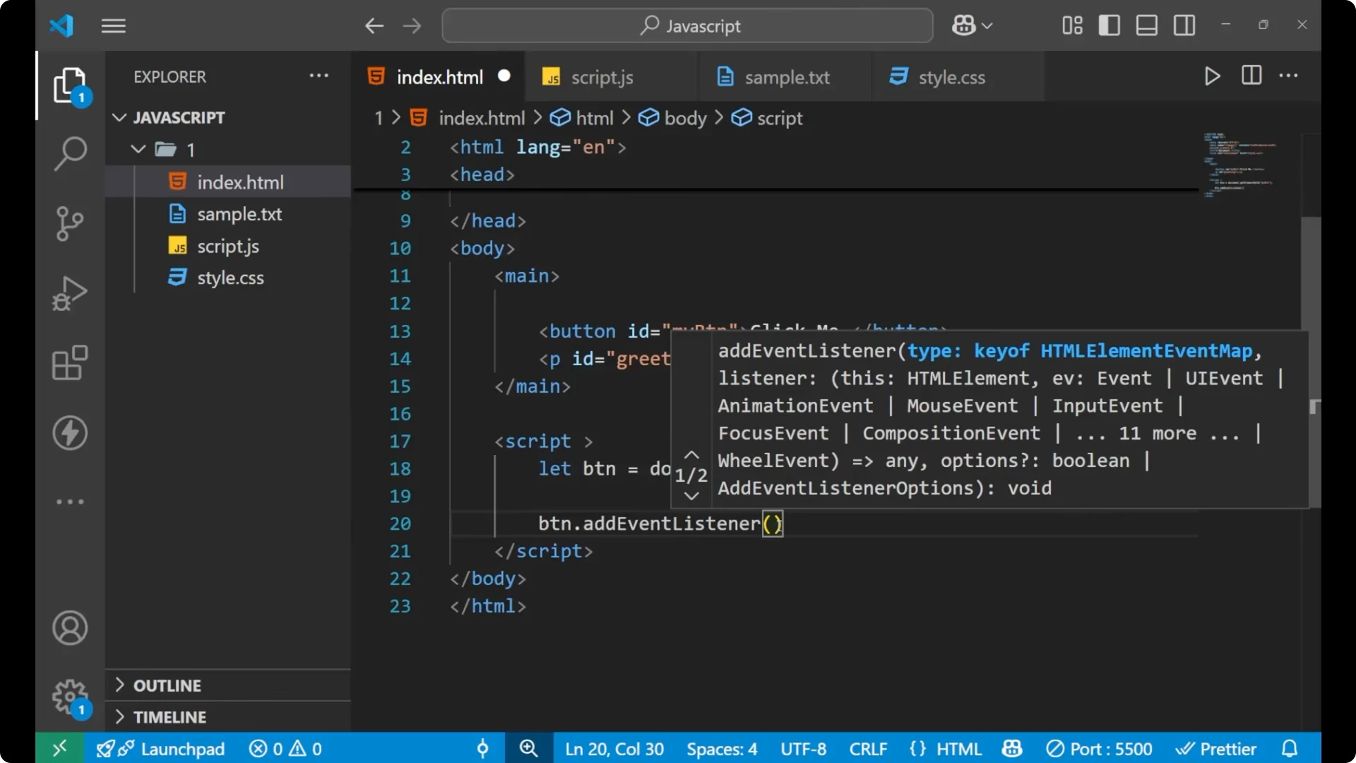 Master Event Listeners in JavaScript: A Beginner’s Guide  9