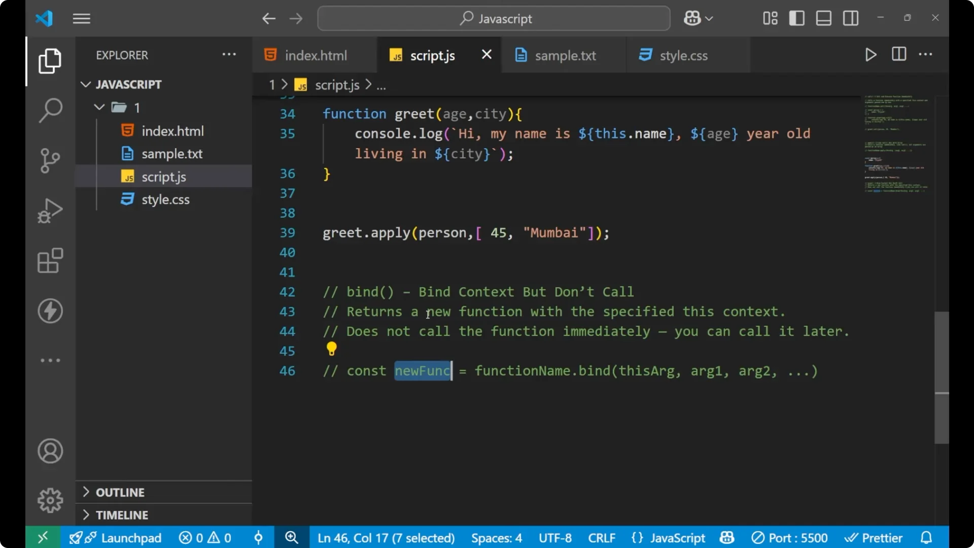 Master JavaScript bind, call & apply: Unlock Function Context  10