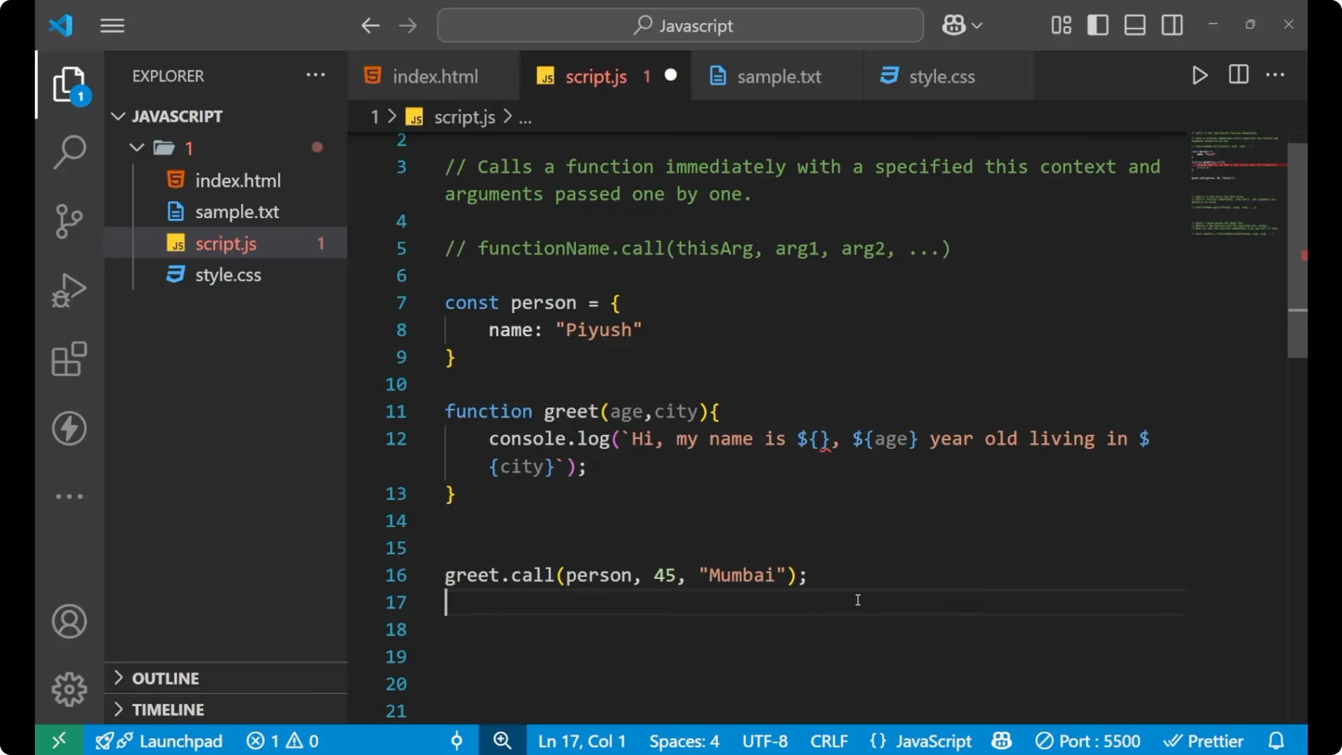 Master JavaScript bind, call & apply: Unlock Function Context  6