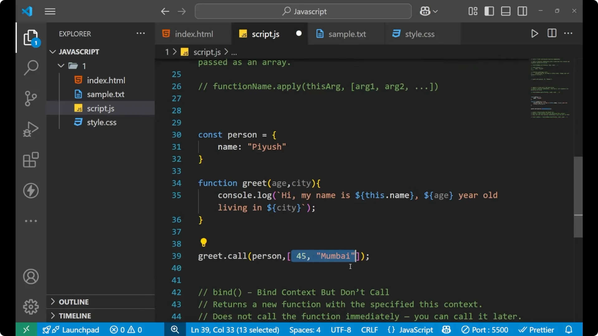 Master JavaScript bind, call & apply: Unlock Function Context  8