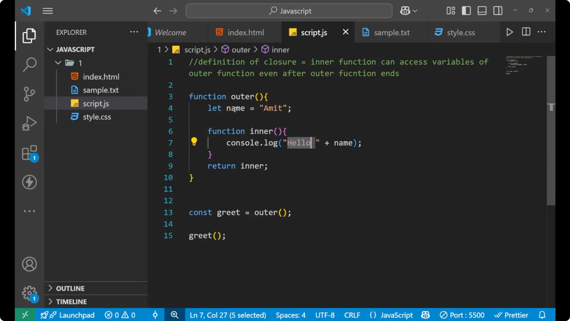 Master JavaScript Closures to Enhance Functions and Scope 9