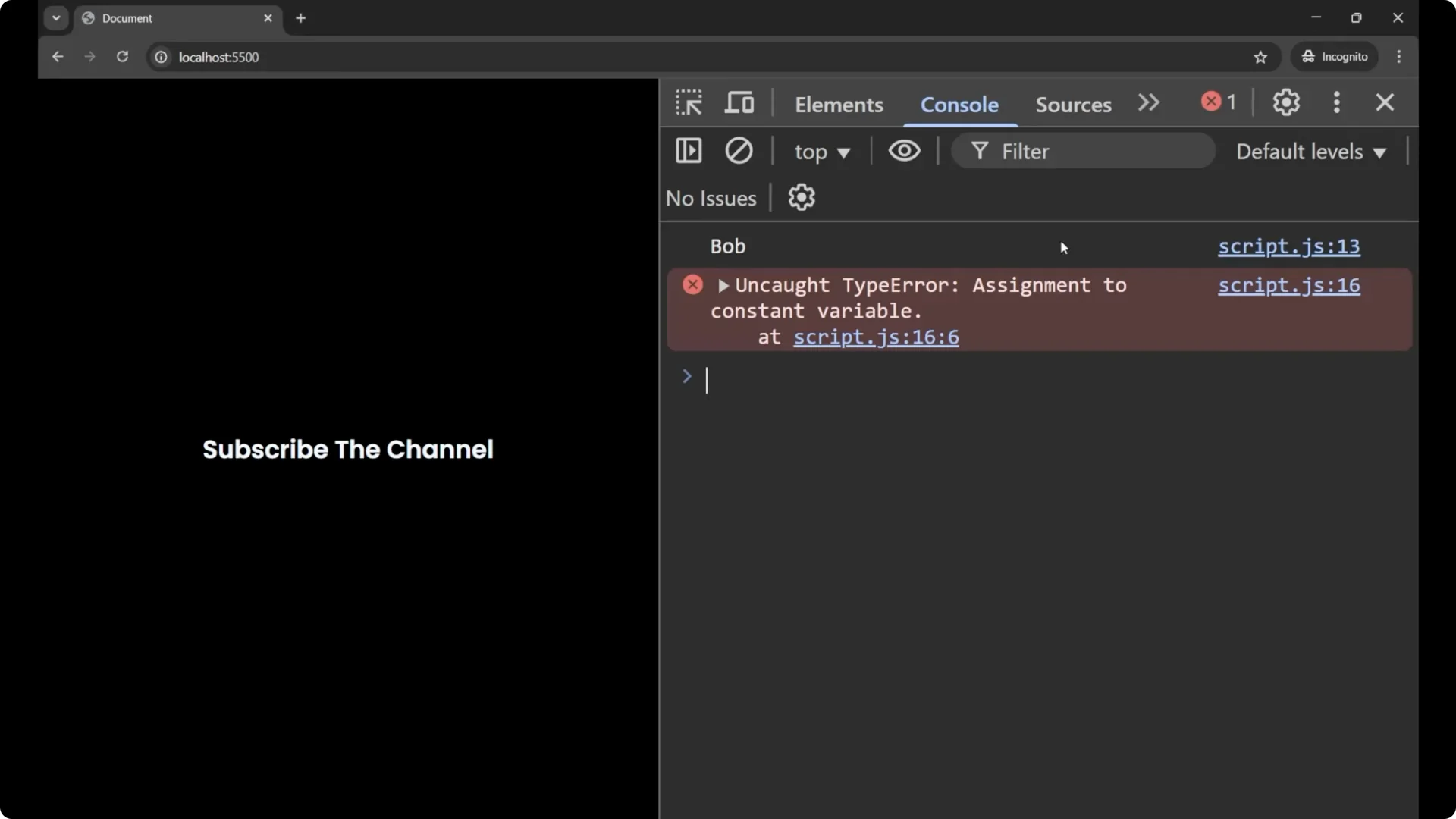 Master JavaScript Constants: Using const with Block Scope & Immutability screenshot 7