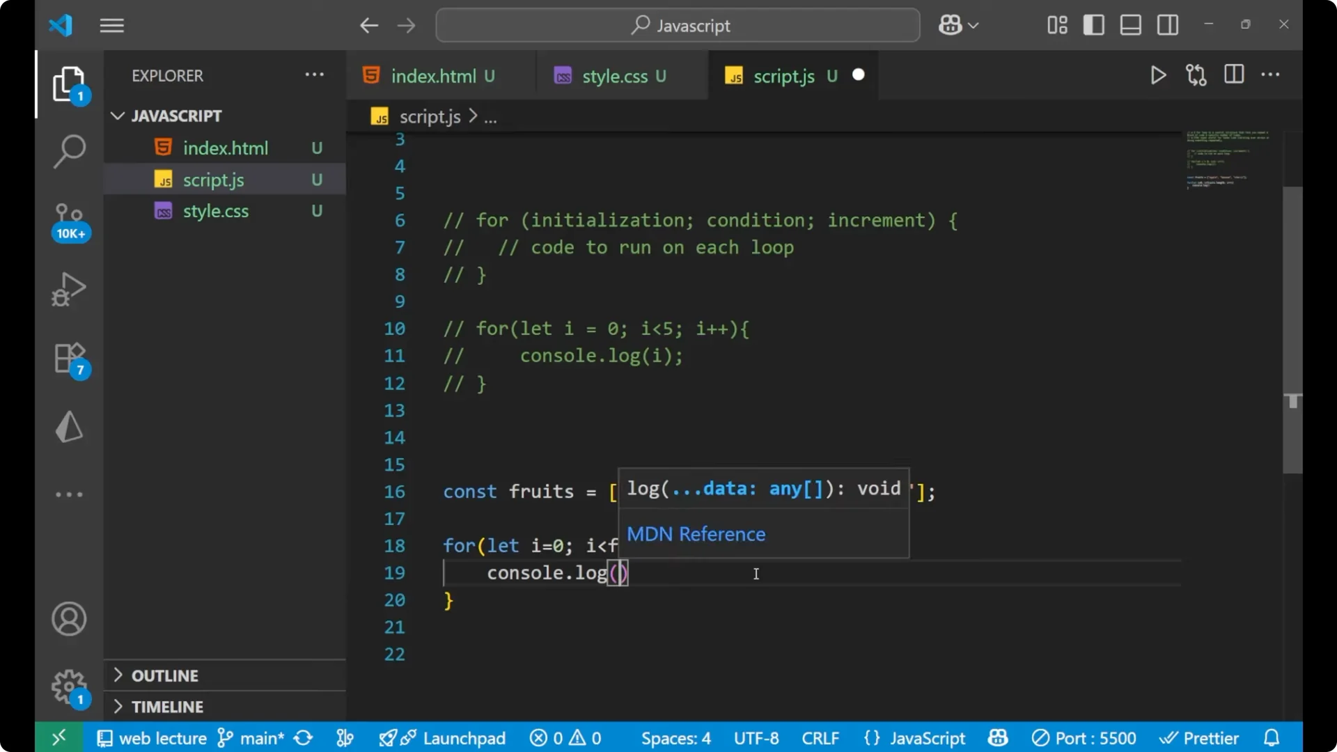 Master JavaScript For Loops: A Beginner’s Guide to Arrays & Values  14