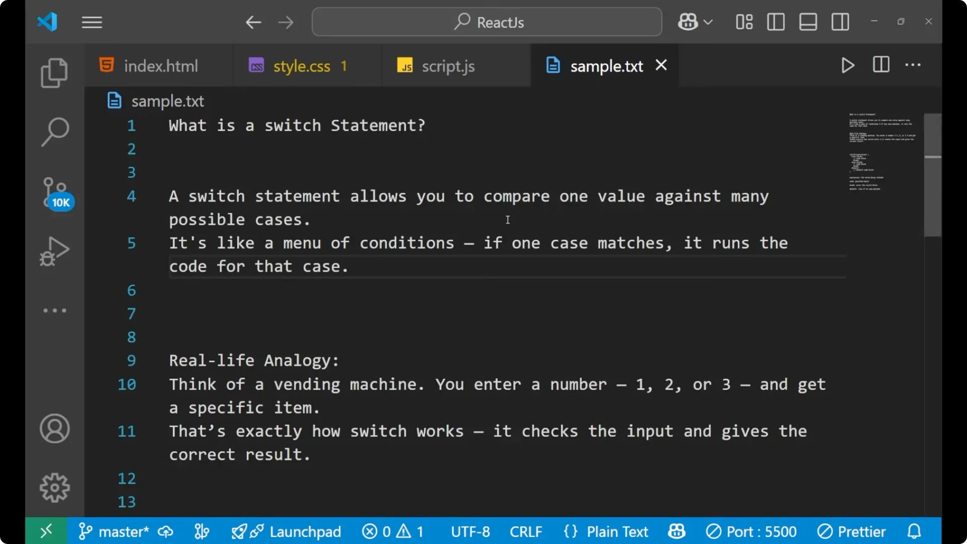 Master JavaScript Switch Case: A Beginner-Friendly Guide  1