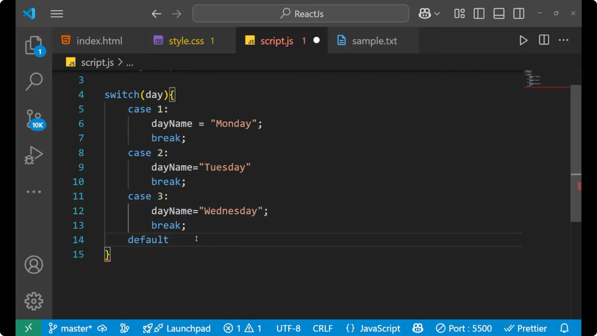 Master JavaScript Switch Case: A Beginner-Friendly Guide  18