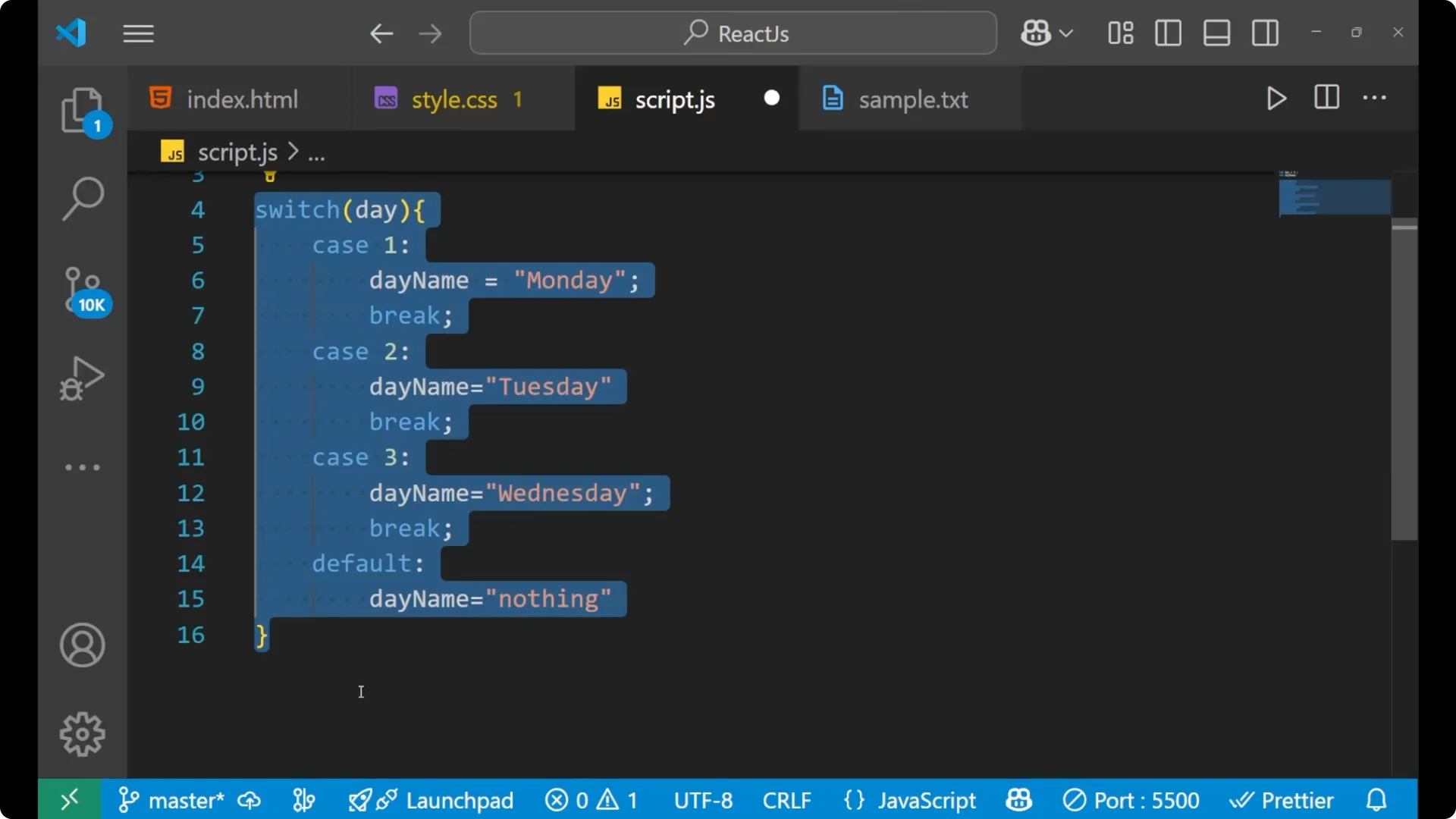 Master JavaScript Switch Case: A Beginner-Friendly Guide  19