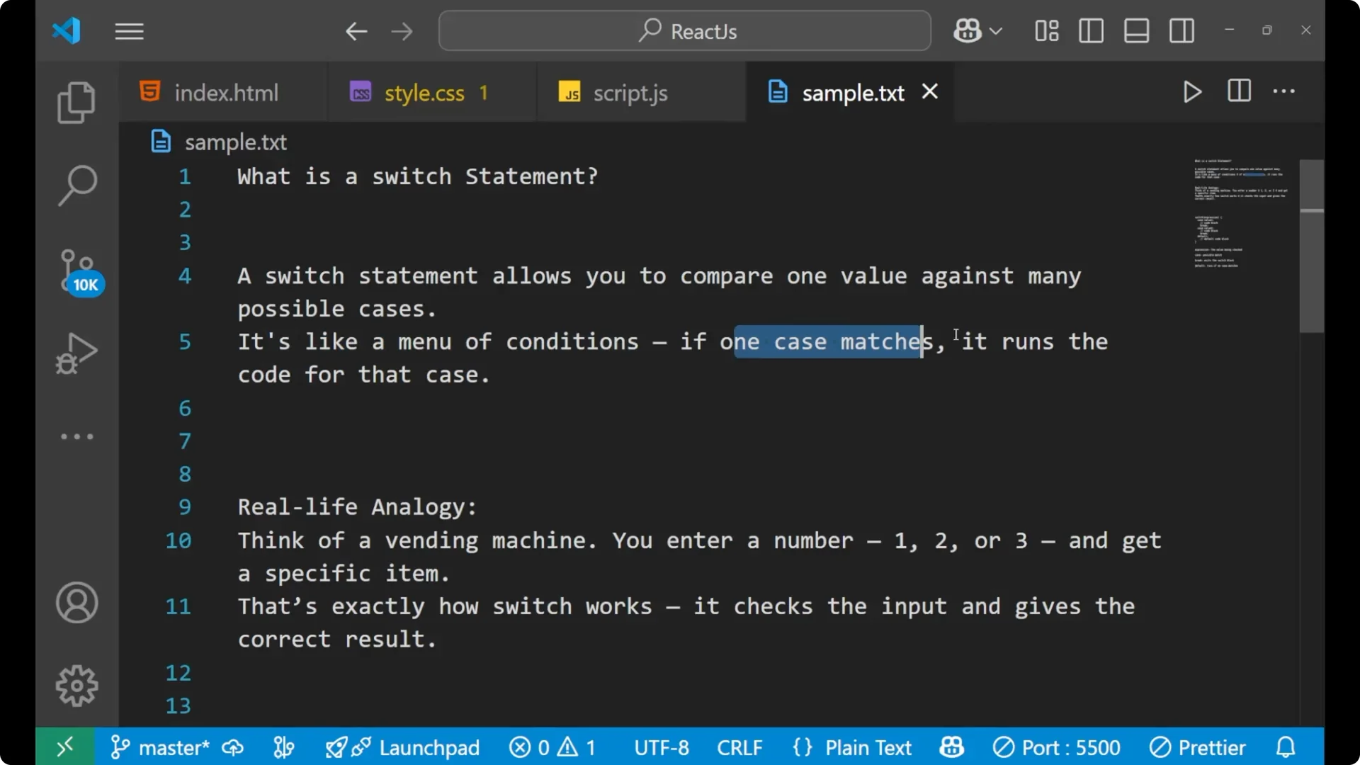 Master JavaScript Switch Case: A Beginner-Friendly Guide  2
