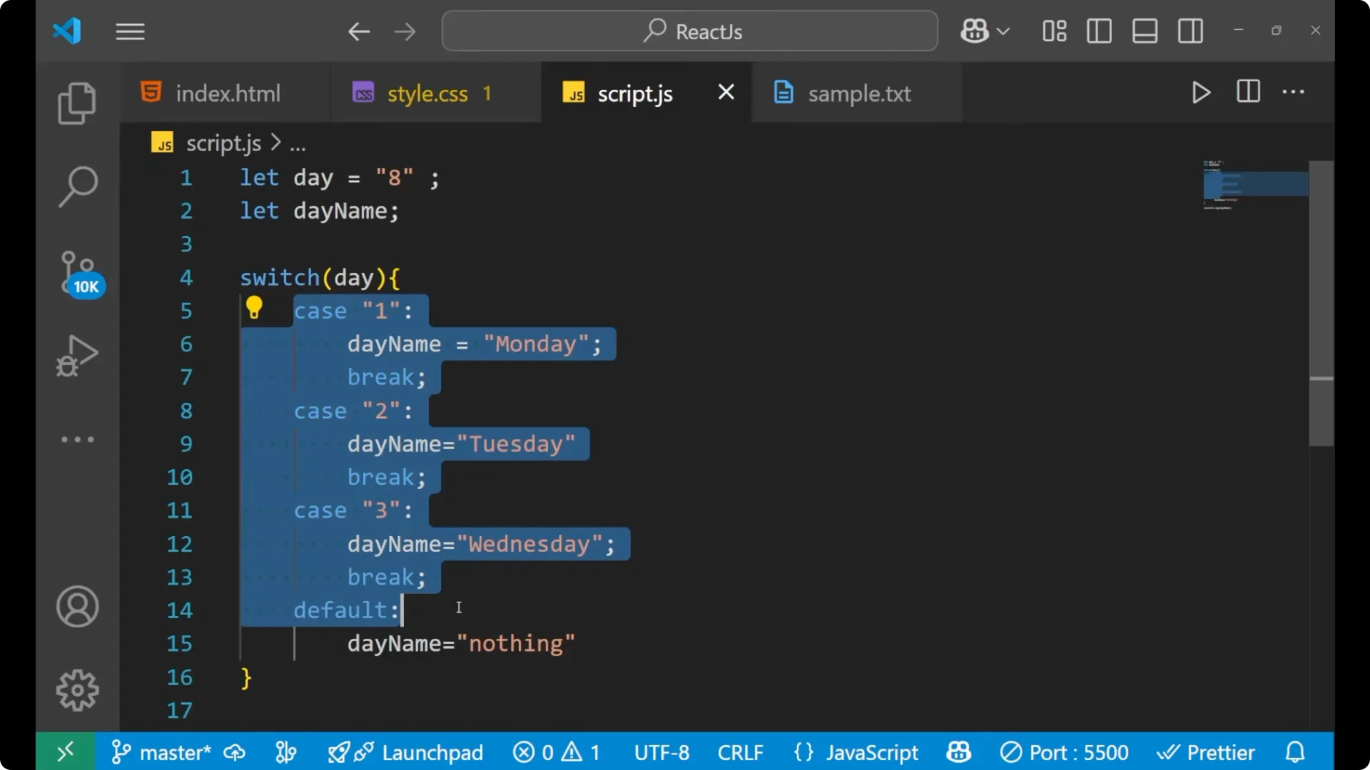 Master JavaScript Switch Case: A Beginner-Friendly Guide  26