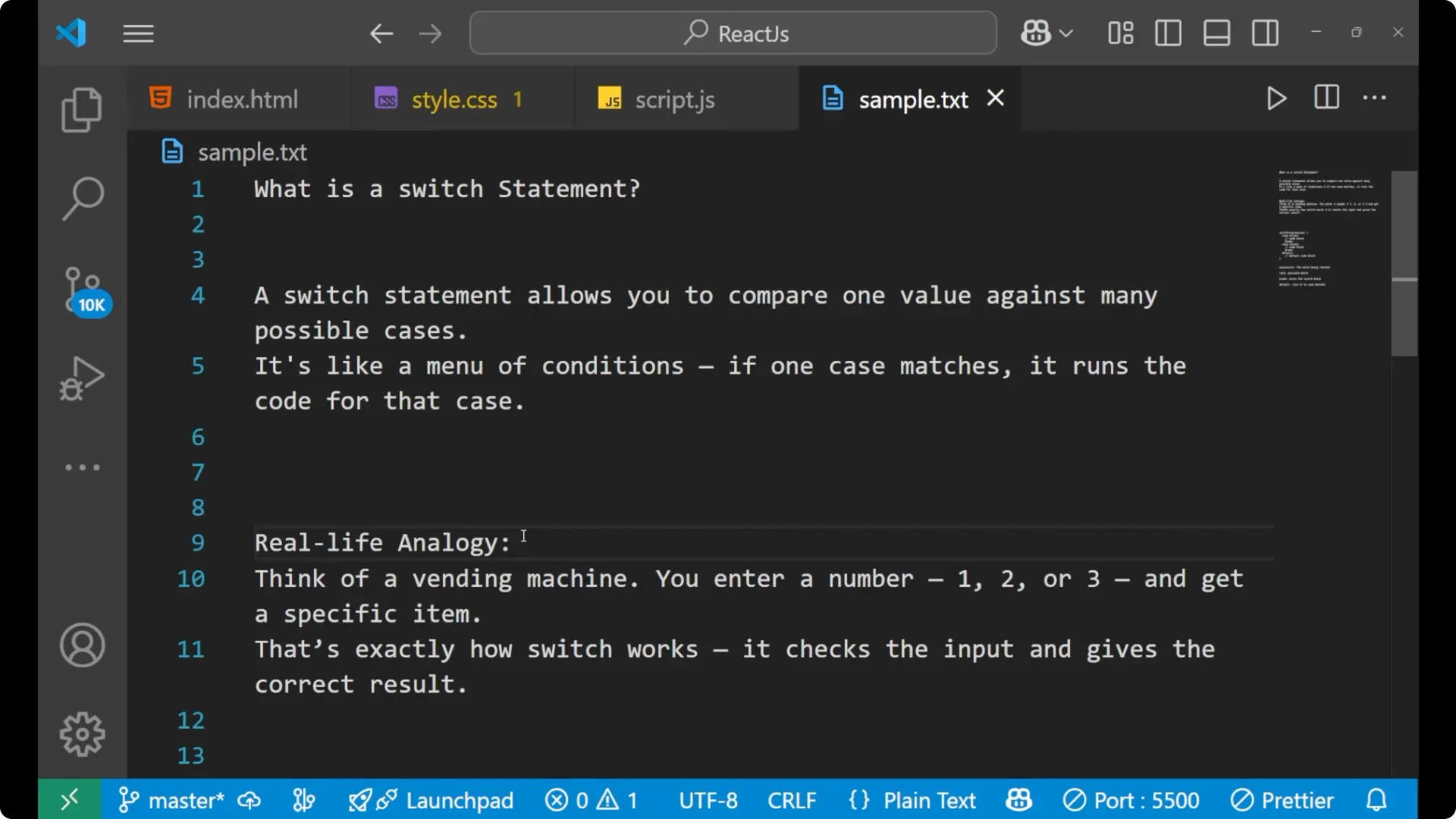 Master JavaScript Switch Case: A Beginner-Friendly Guide  3