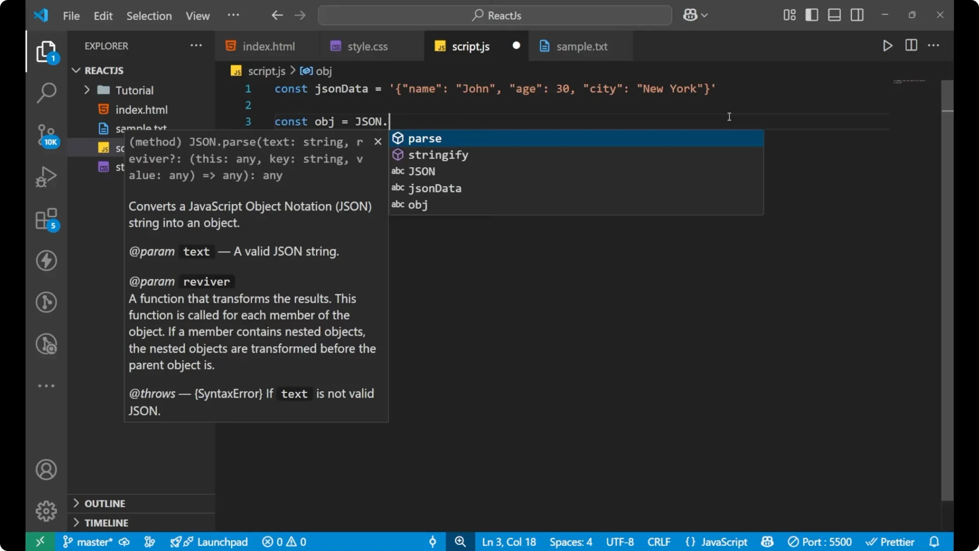 Master JSON.parse(): Parse and Convert JSON Data in JavaScript  4