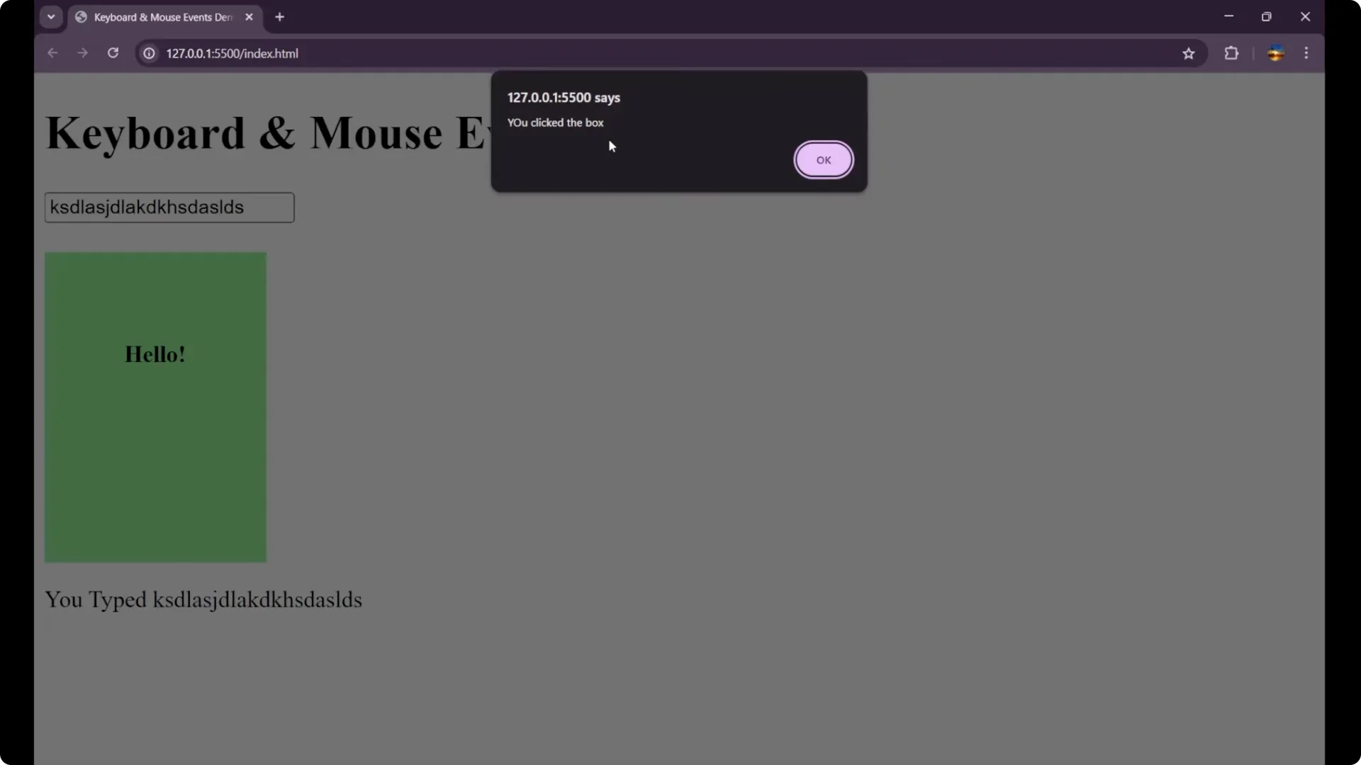 Master Keyboard and Mouse Events in JavaScript: A Practical Guide screenshot 25