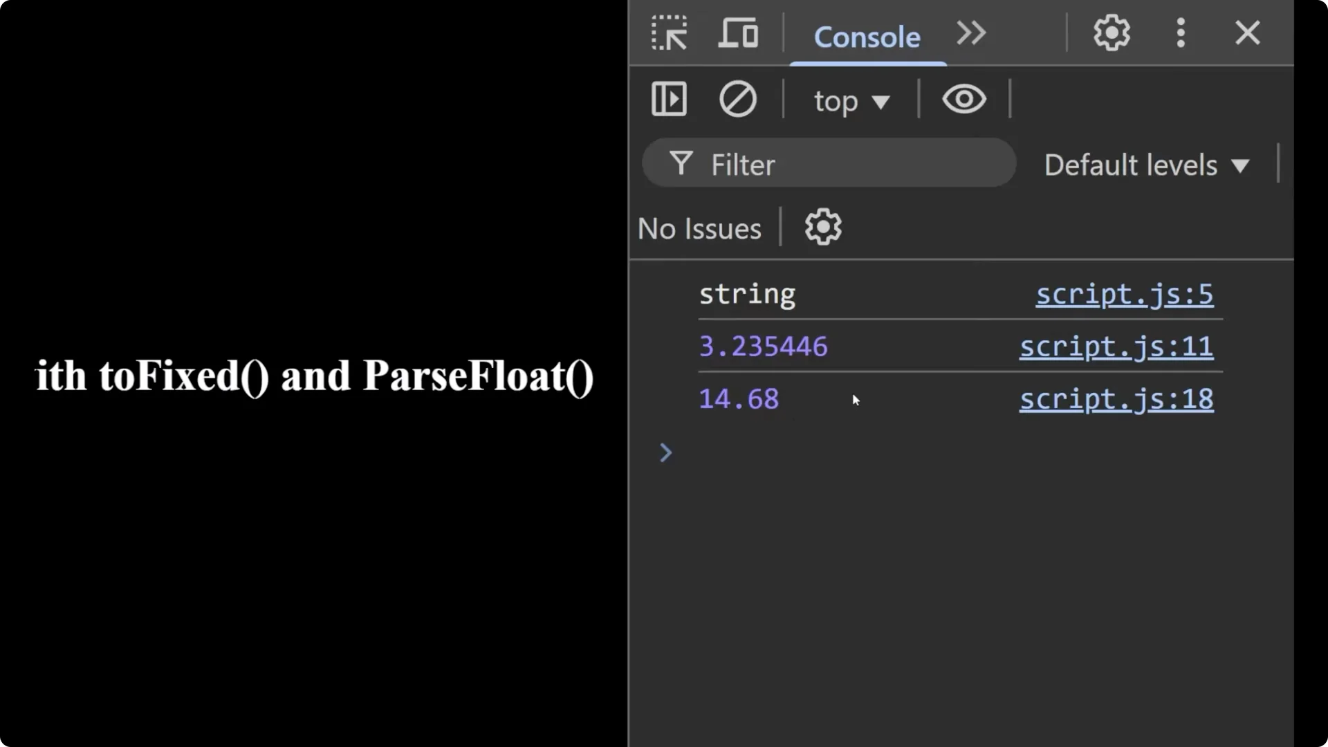 Master Number Formatting with toFixed() and parseFloat() in JS 10
