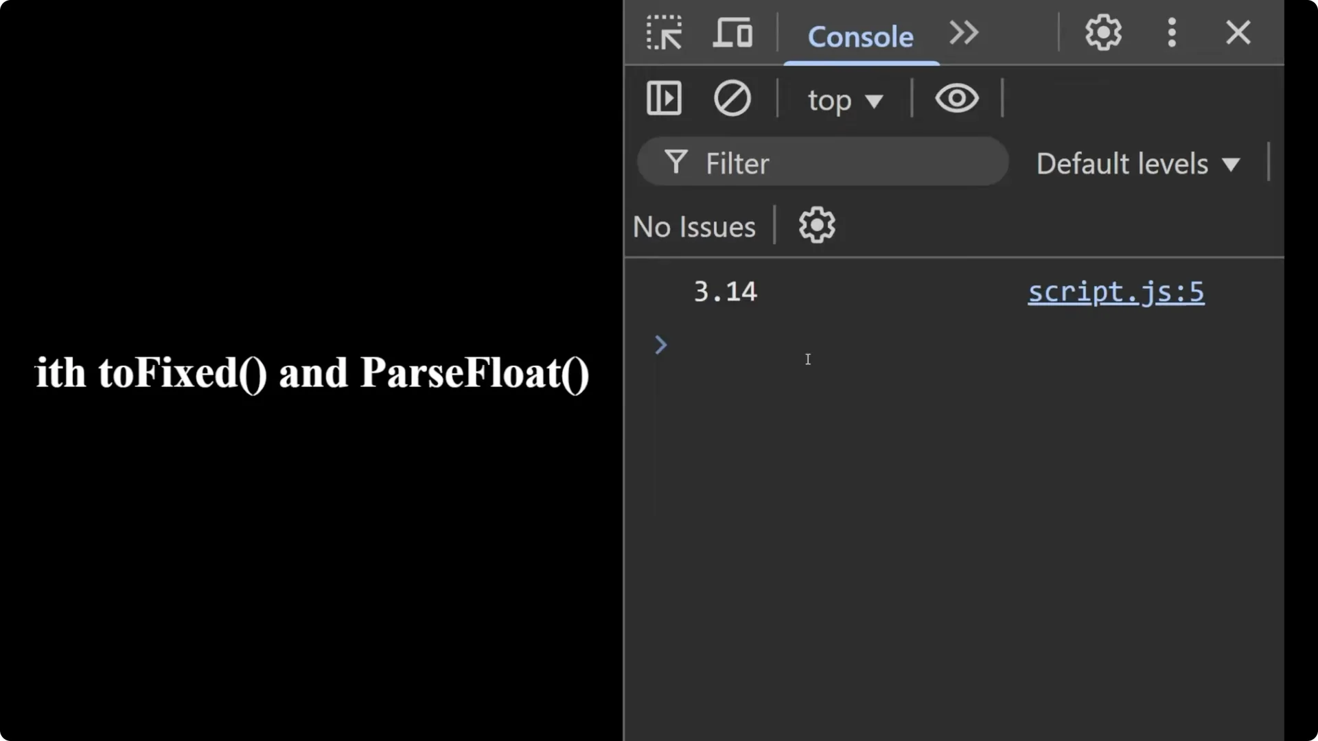 Master Number Formatting with toFixed() and parseFloat() in JS 2