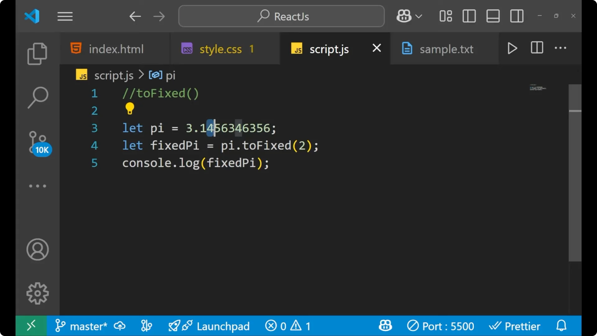 Master Number Formatting with toFixed() and parseFloat() in JS 3