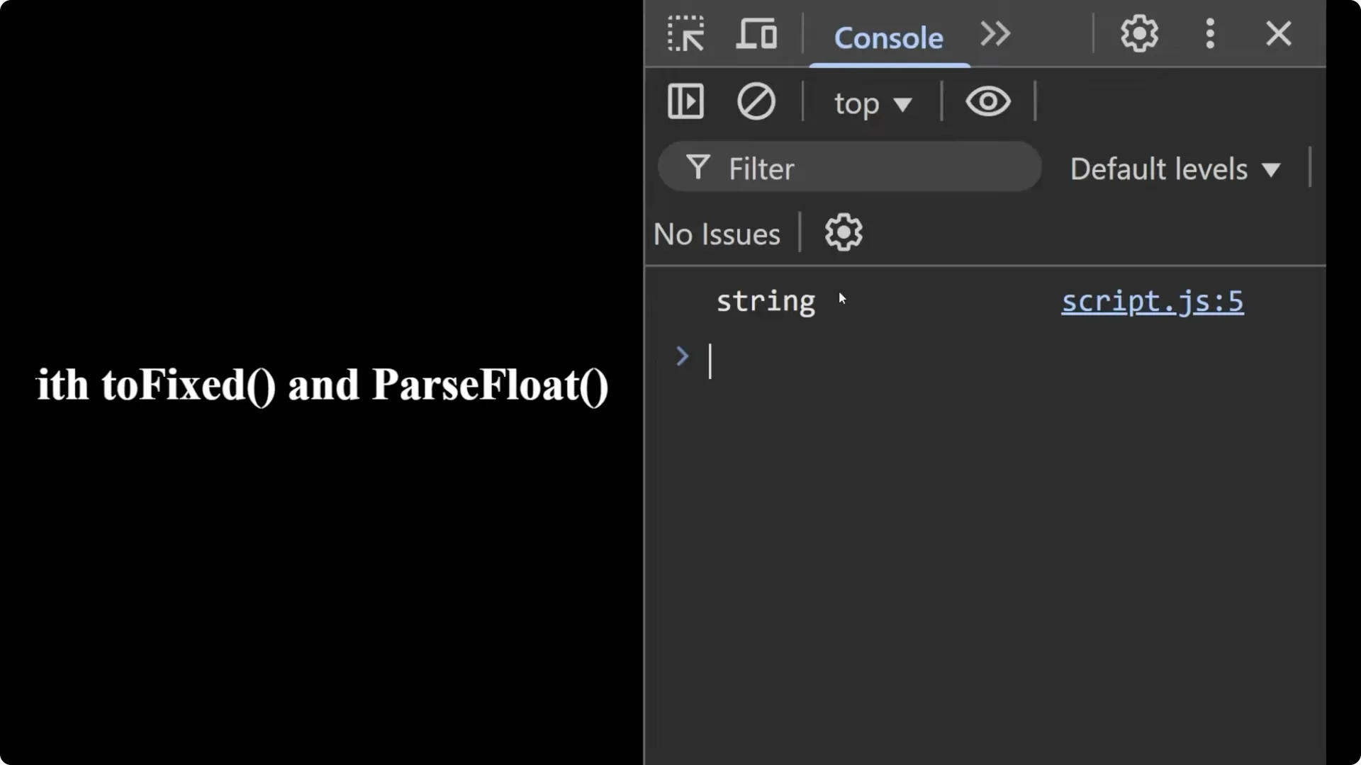 Master Number Formatting with toFixed() and parseFloat() in JS  4