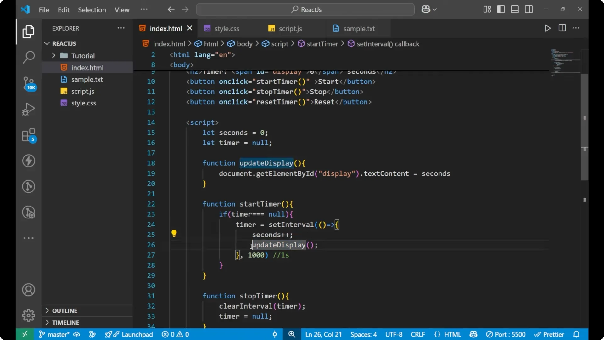 Master Simple JavaScript Timers with setTimeout and setInterval 18