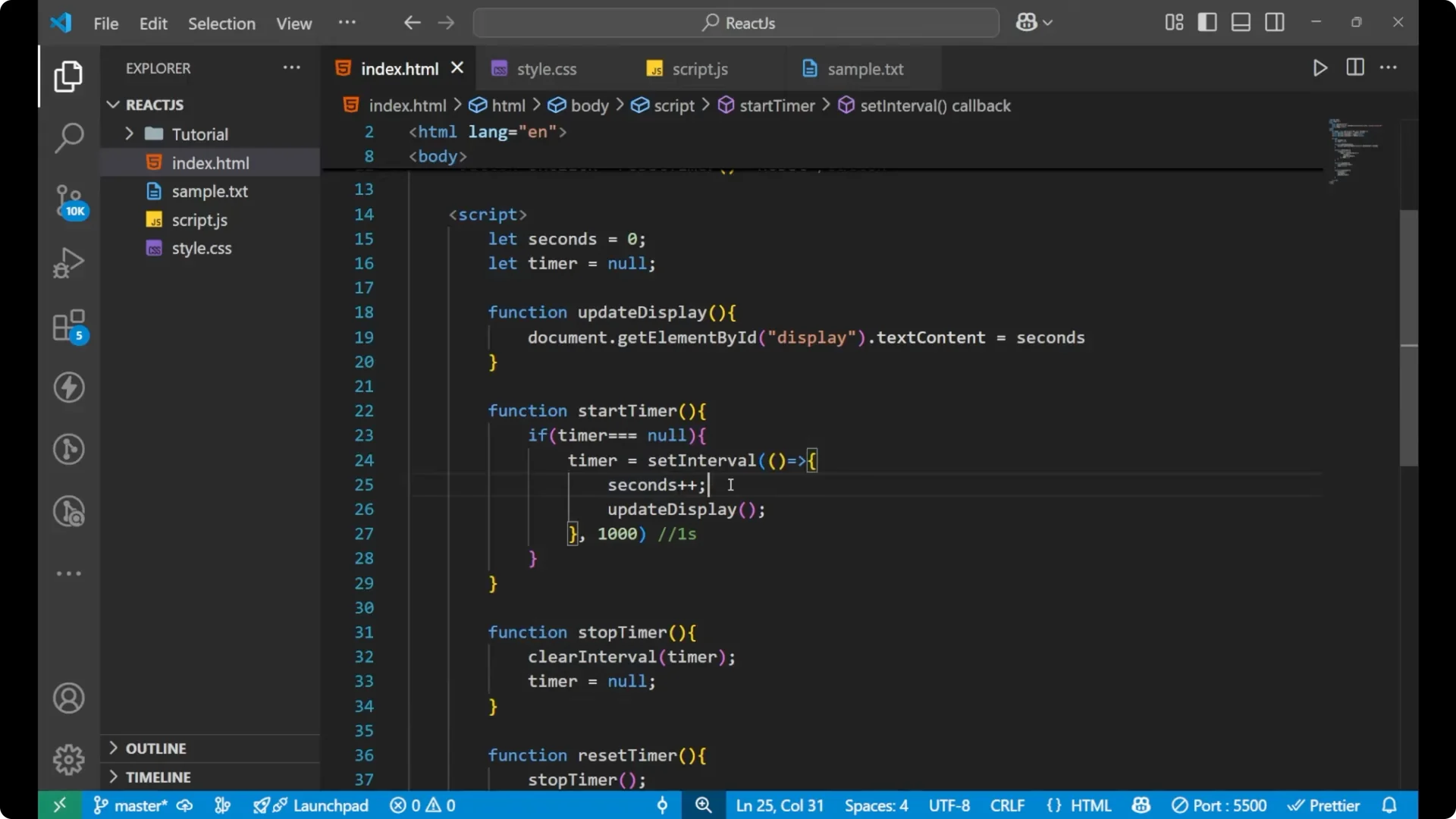 Master Simple JavaScript Timers with setTimeout and setInterval 19