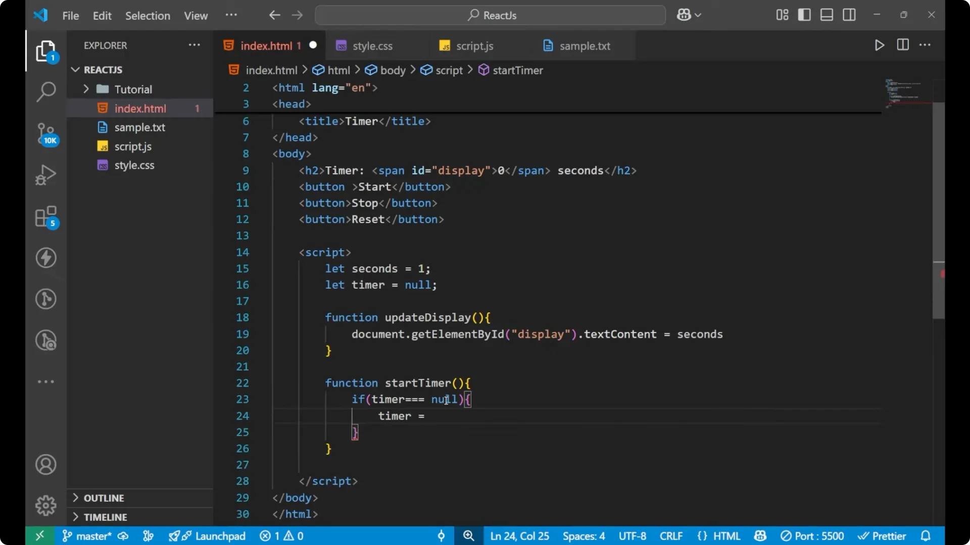 Master Simple JavaScript Timers with setTimeout and setInterval  9