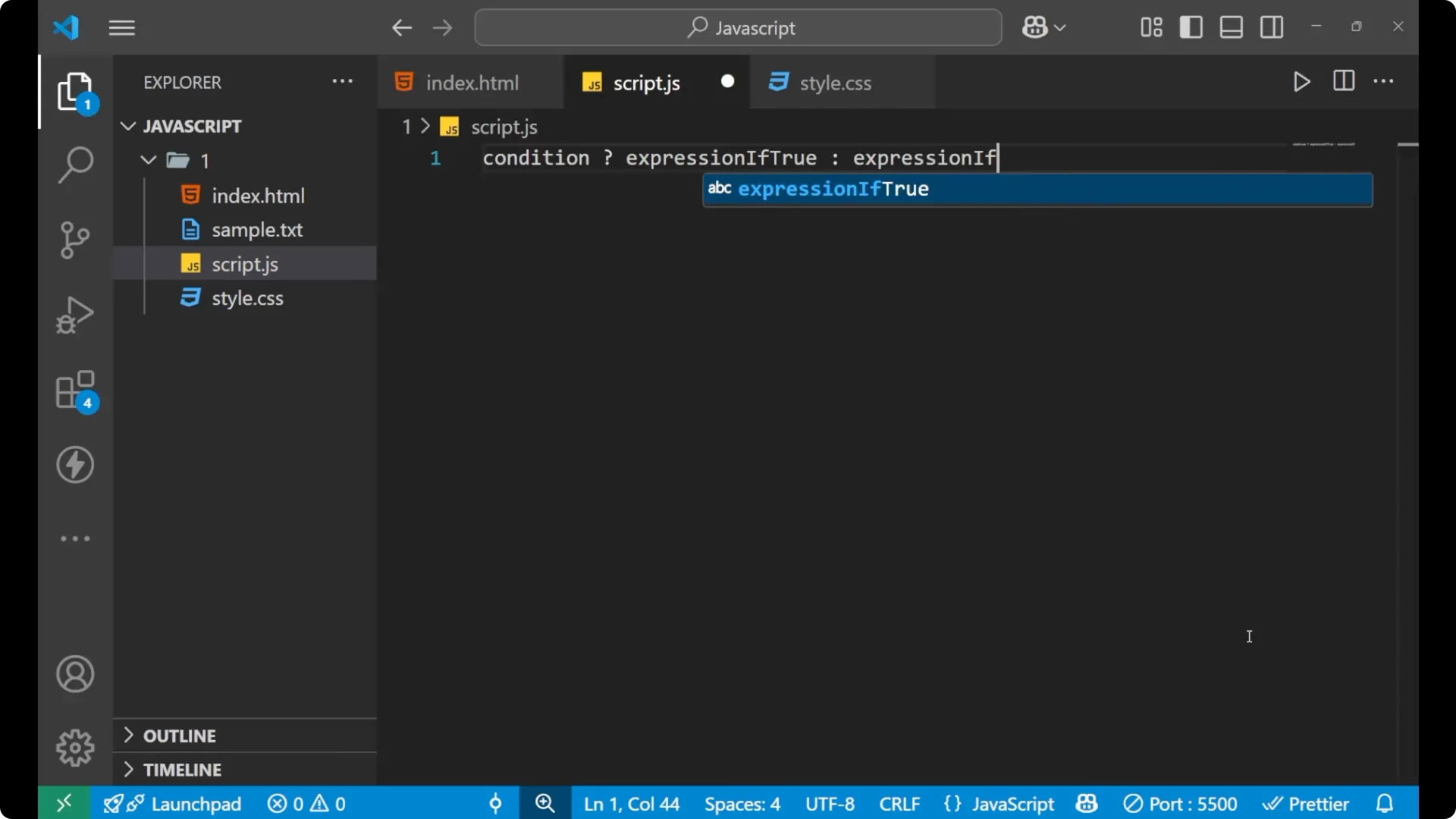 Master the JavaScript Ternary Operator: A Beginner's Guide 6